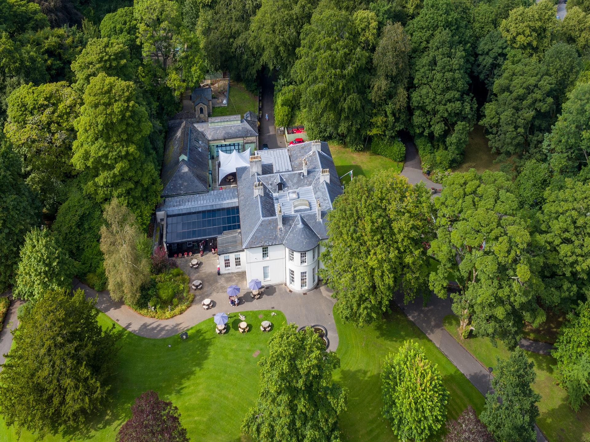 Bedwellty House from Above
