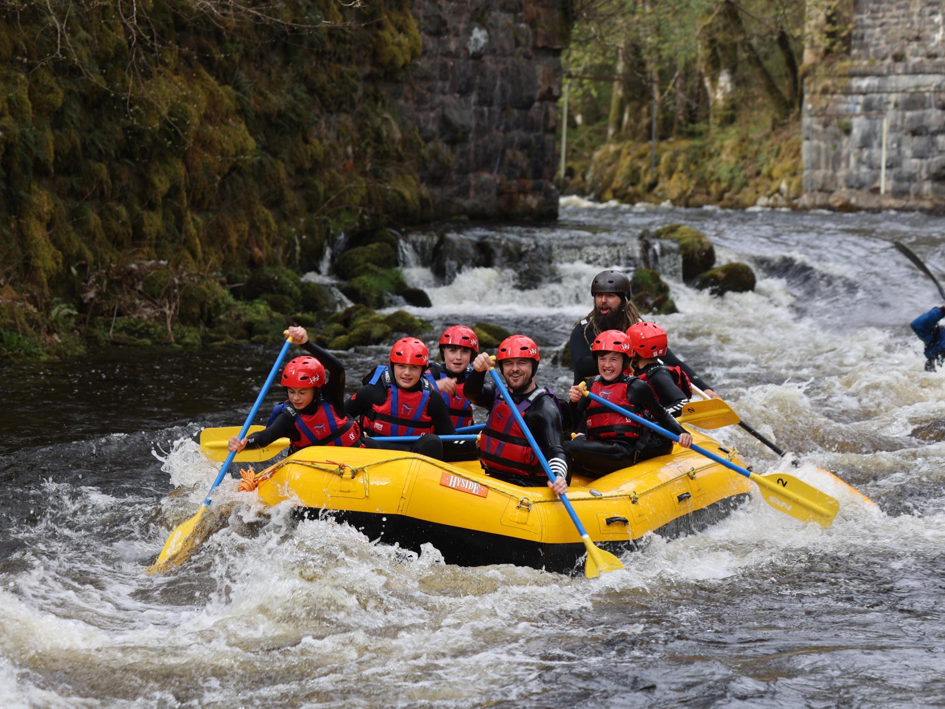 Rafting the upper