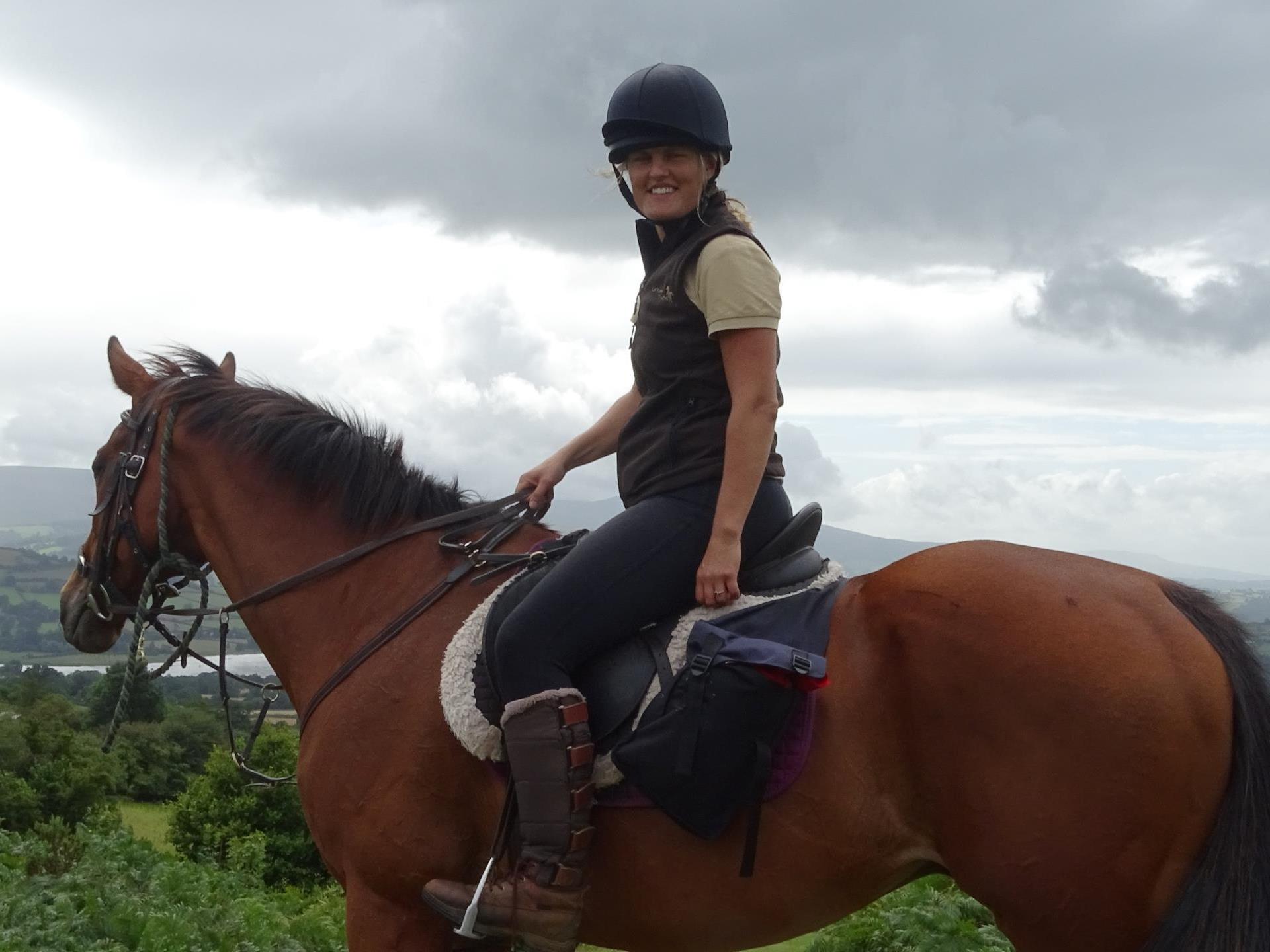 Having fun at Ellesmere Riding Centre