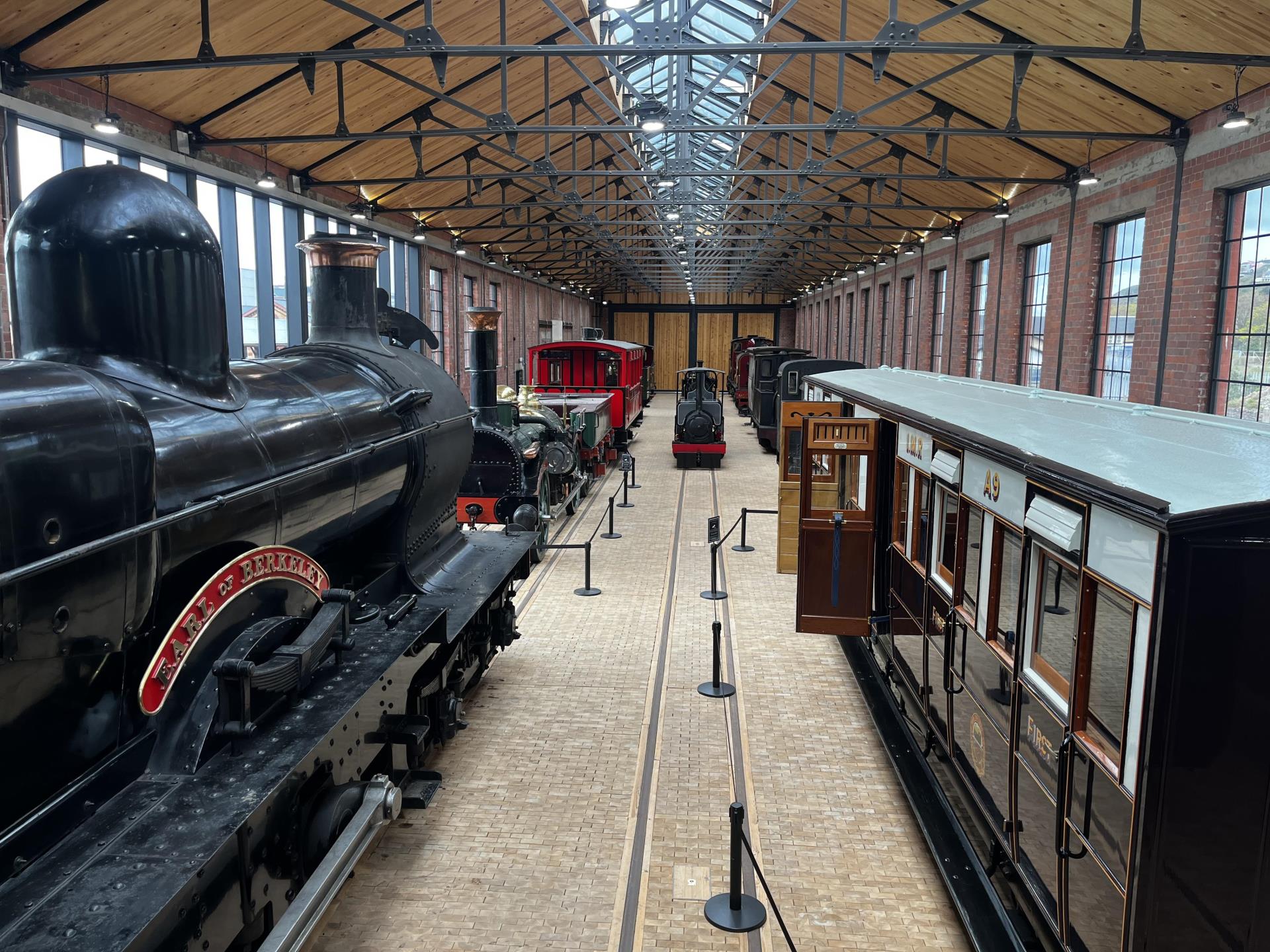 Engine Shed Display building