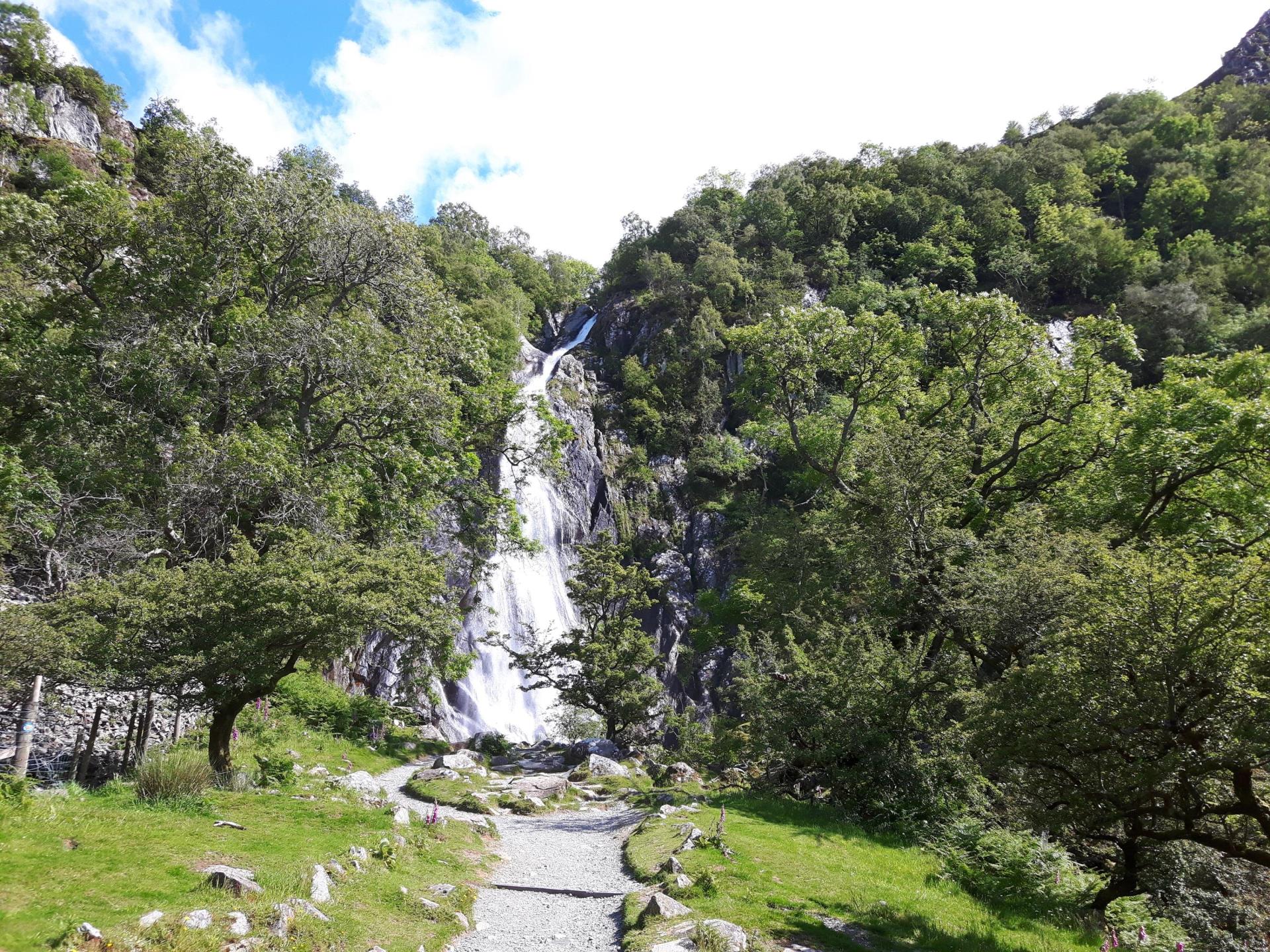 Rhaeadr Fawr waterfall (Aber Falls)