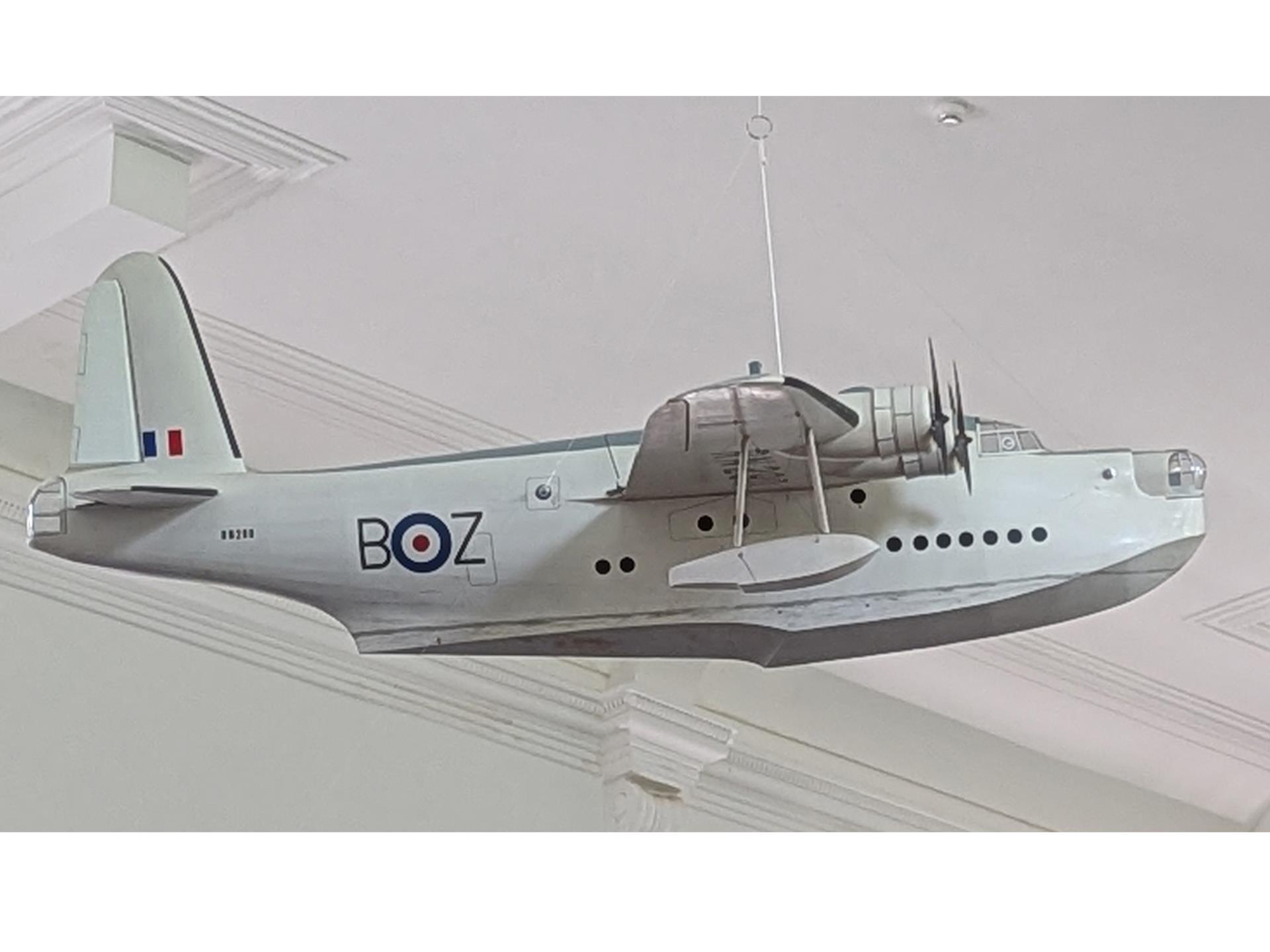 Model of a Sunderland Flying Boat
