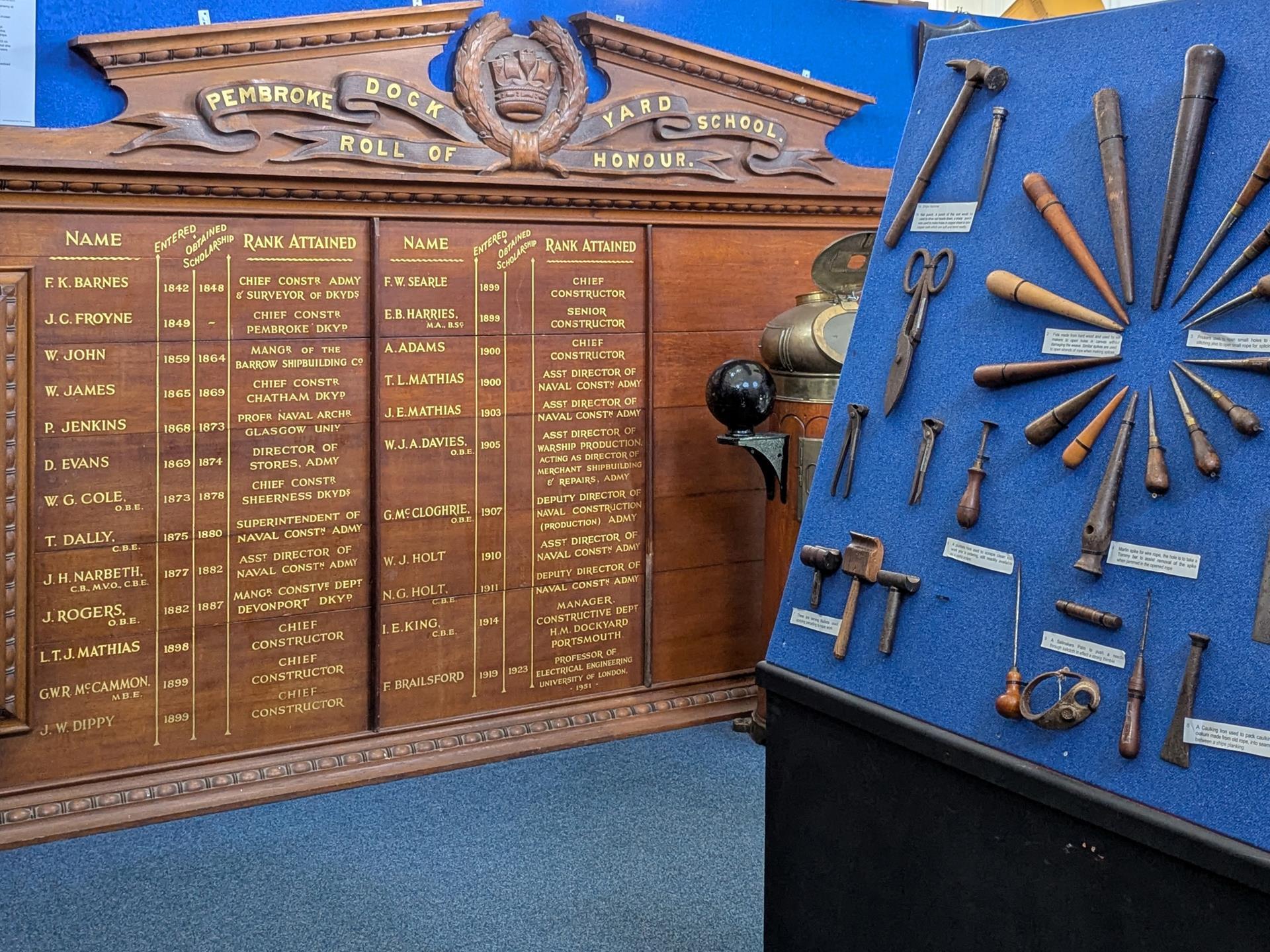 Part of the Royal Dockyard Display