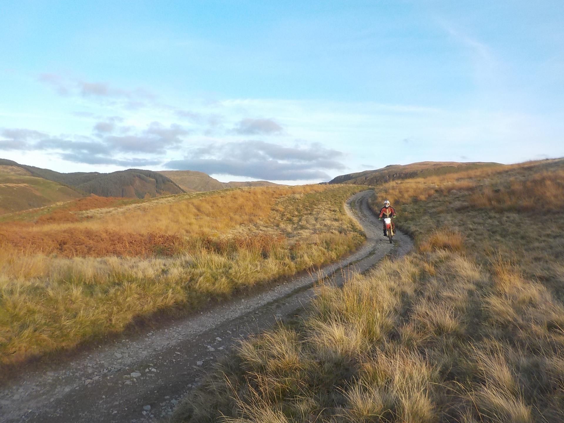 Motorcycling in winter