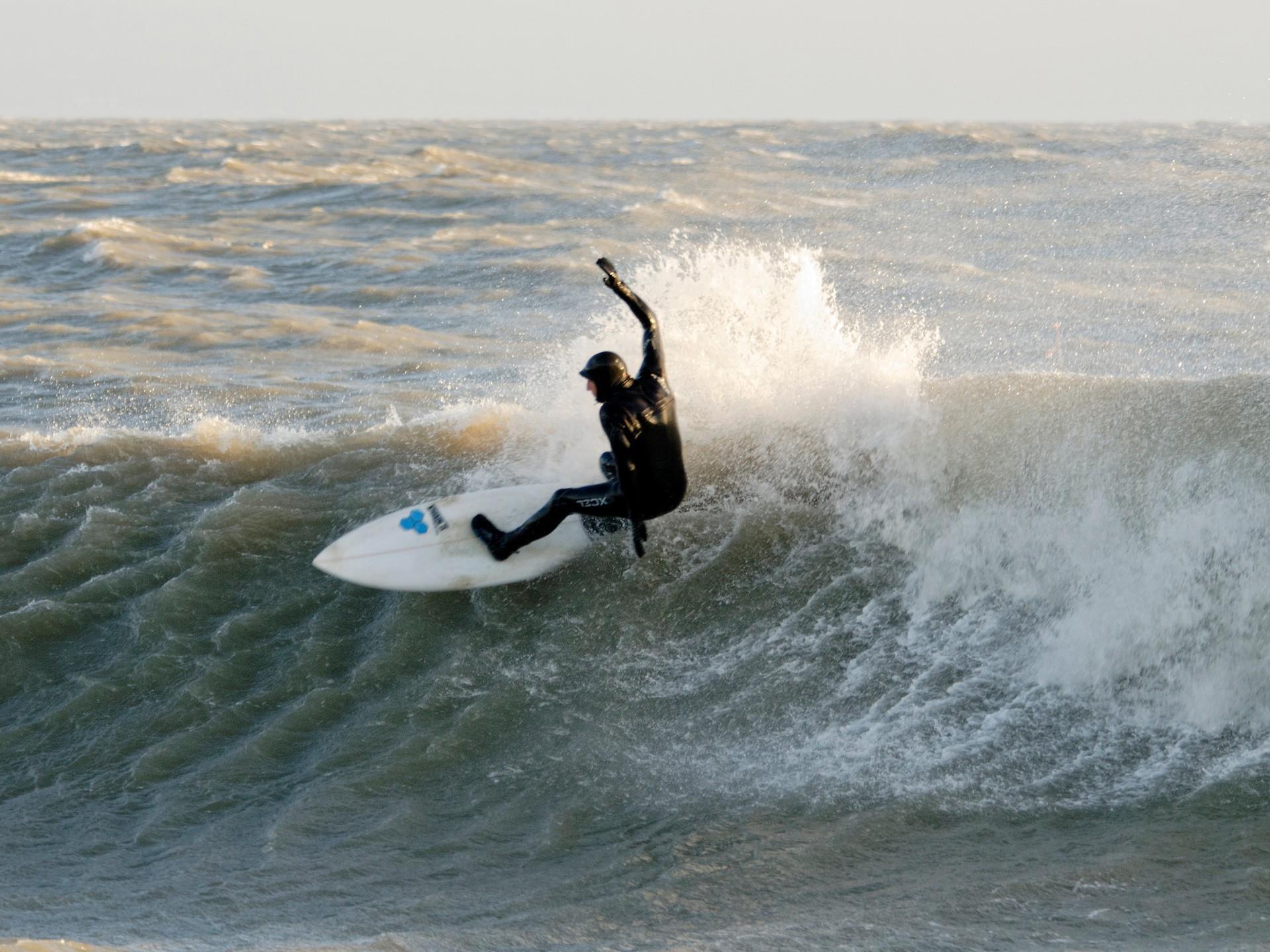 Surfing Hell's Mouth