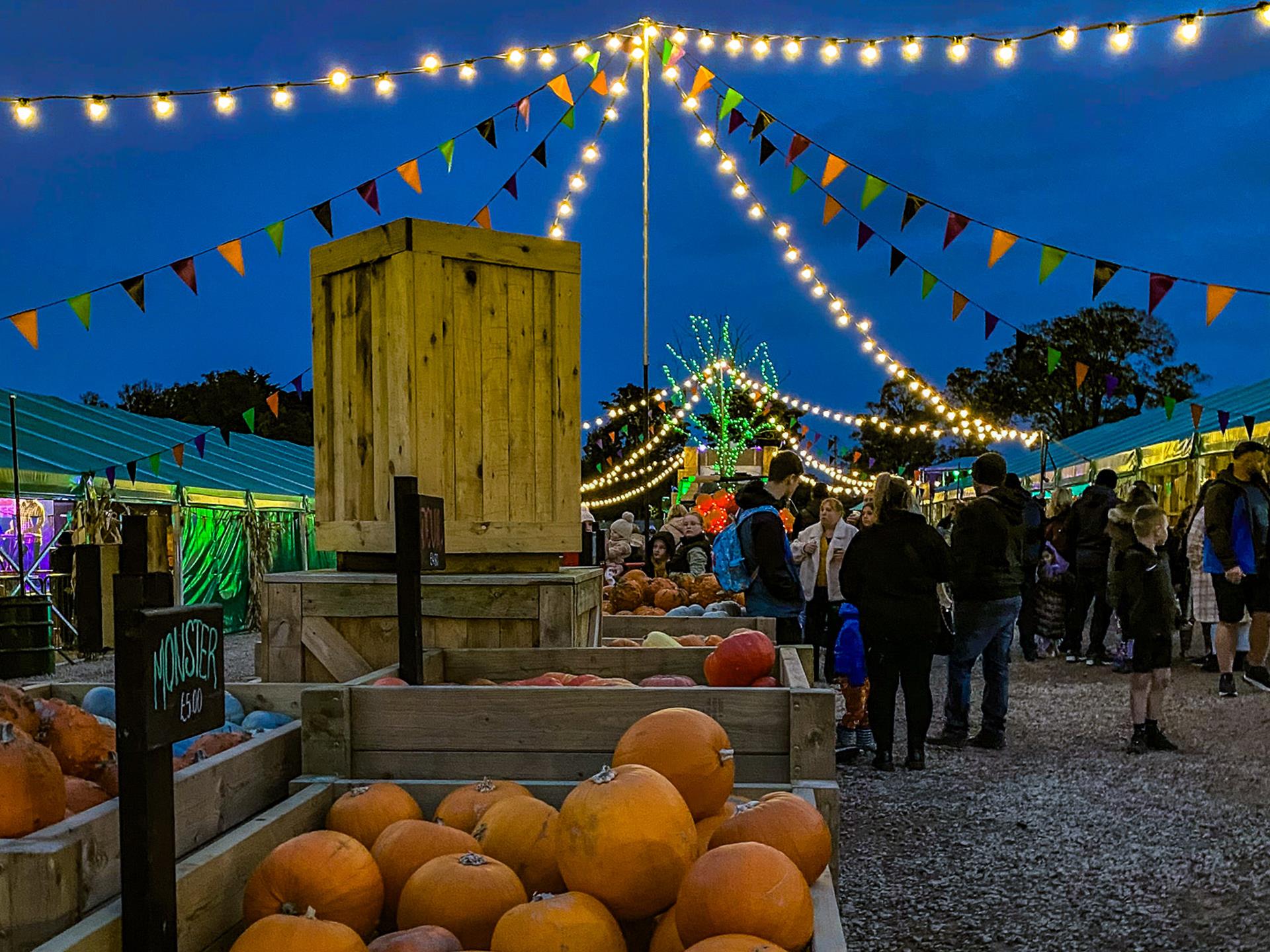 Explore the Pumpkin Village and Market