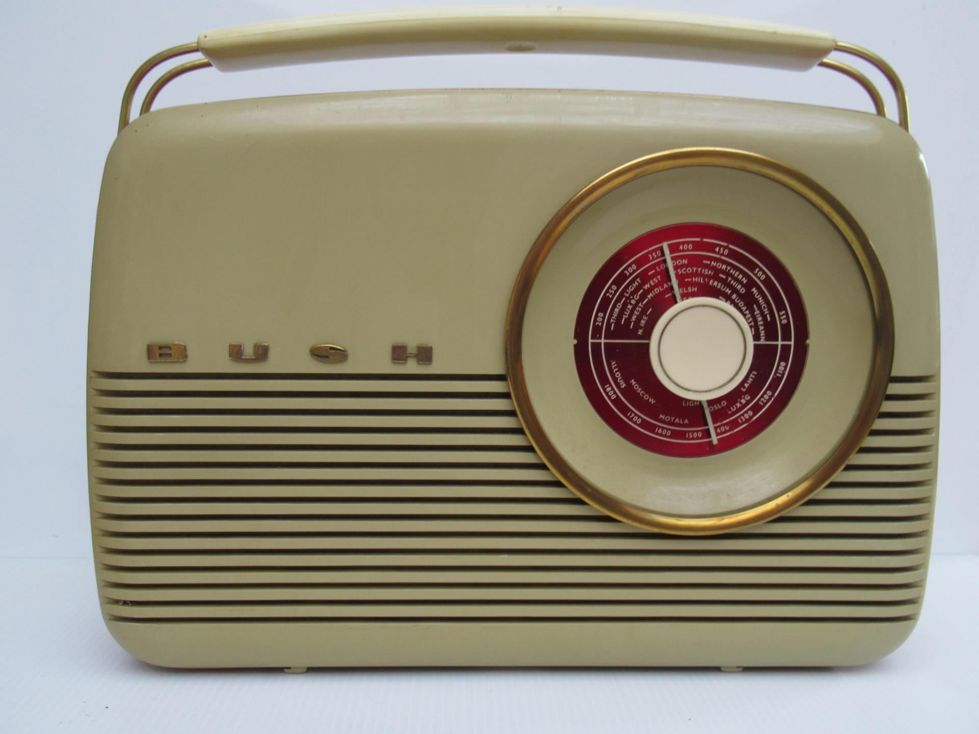 Bush MB60 Valve Portable Radio, made 1958