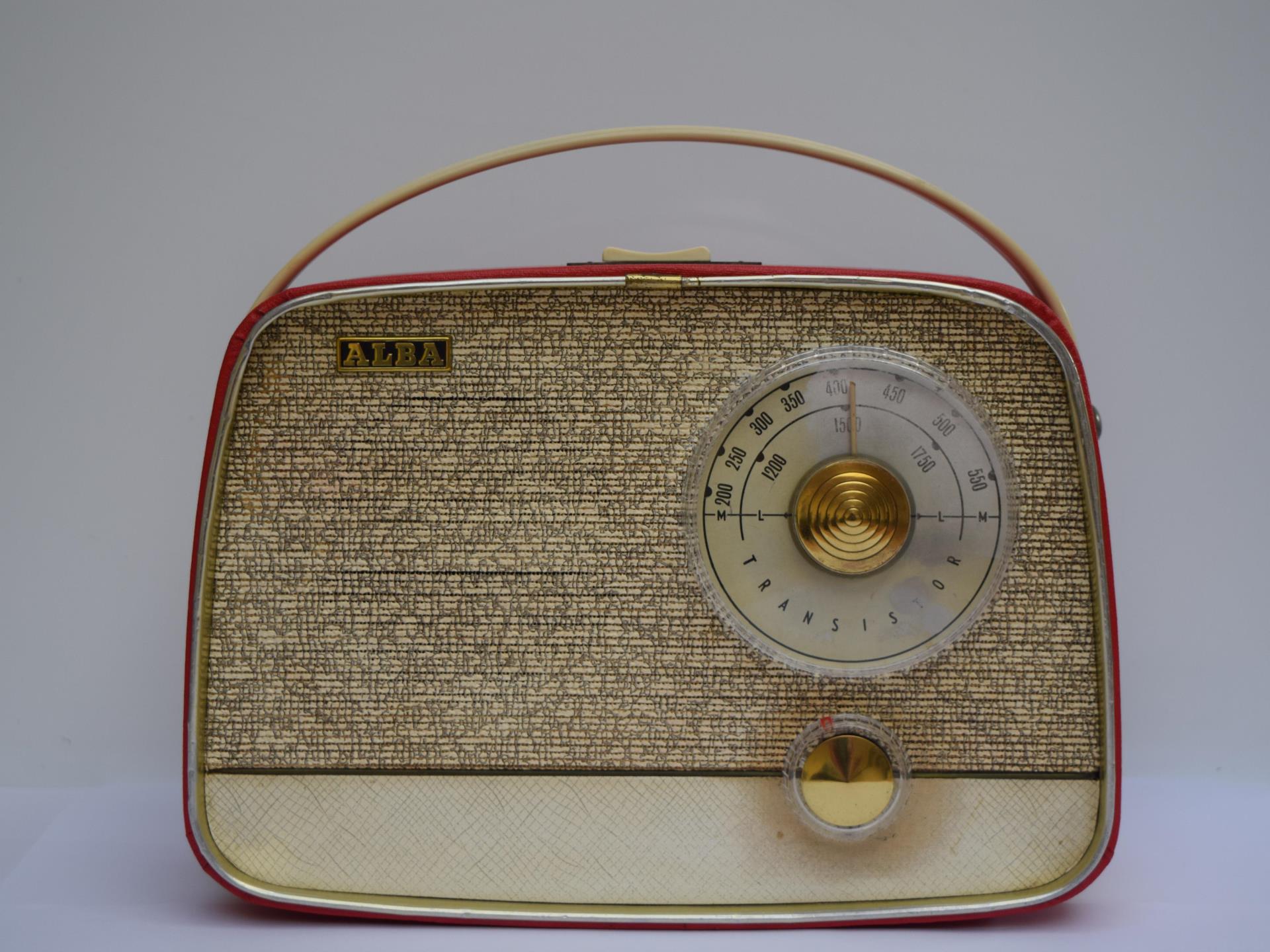 Alba 22 portable radio c1958