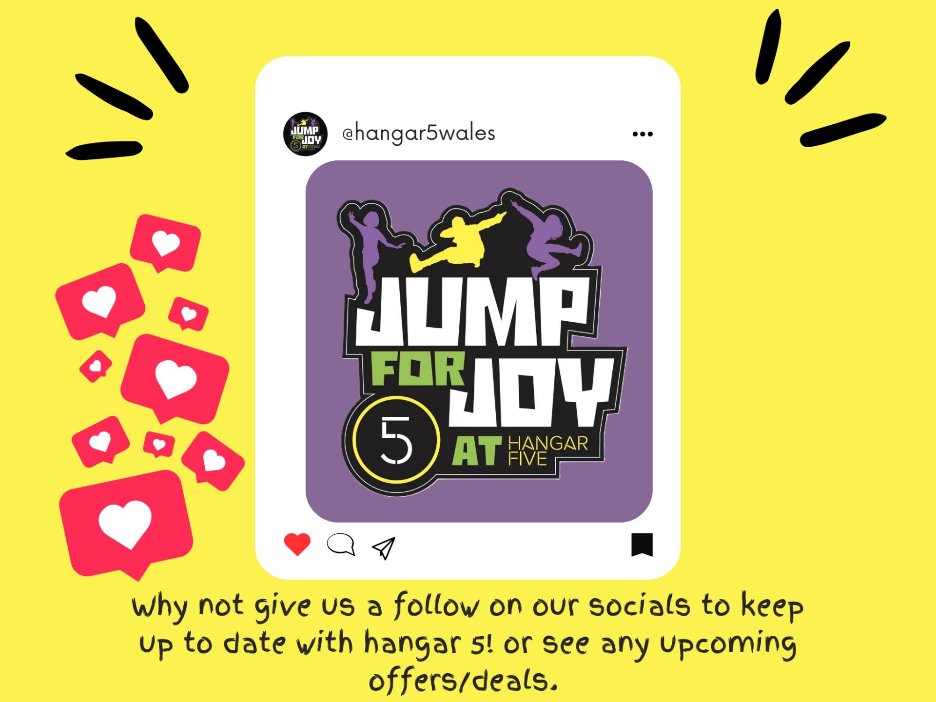 Follow us on socials 