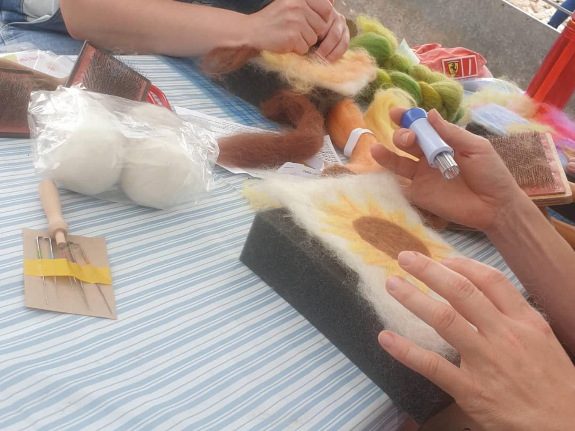 Working with Wool - Needle Felting