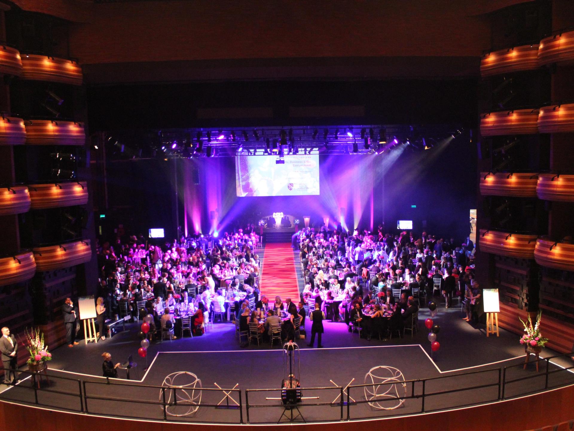 Awards Dinner on the Donald Gordon Theatre Stage