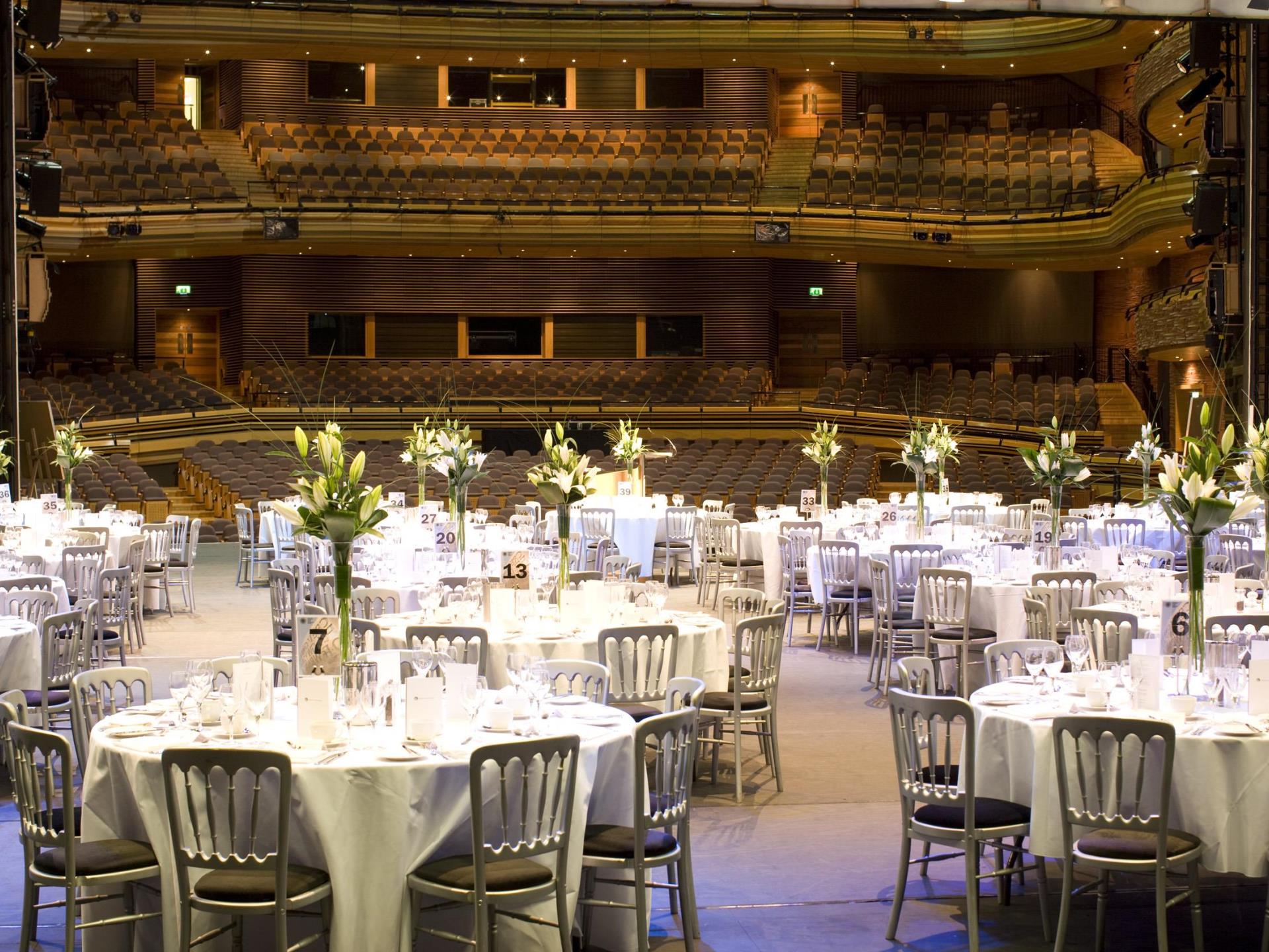 Dinner on the Donald Gordon Theatre Stage