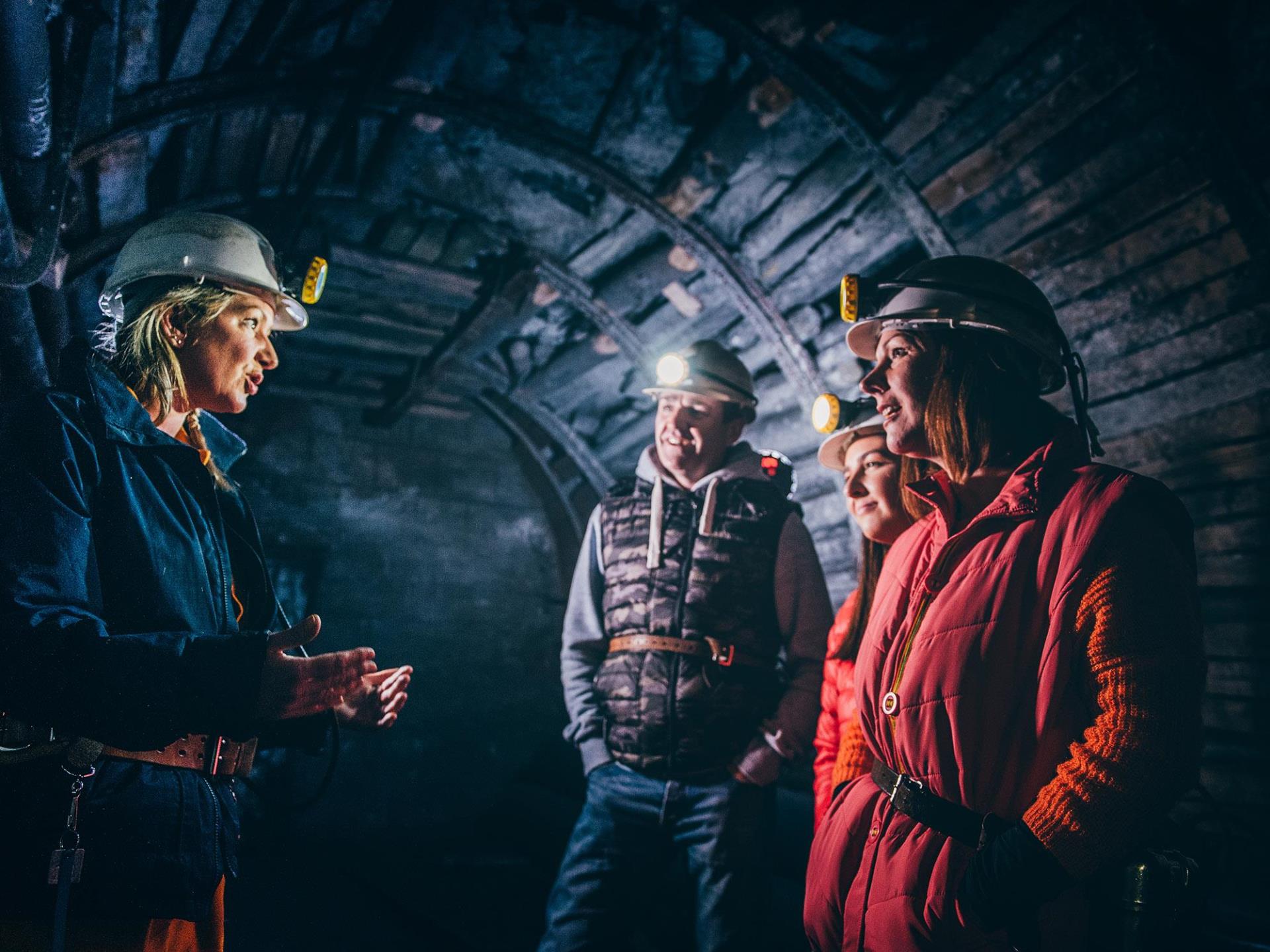 Underground at Big Pit