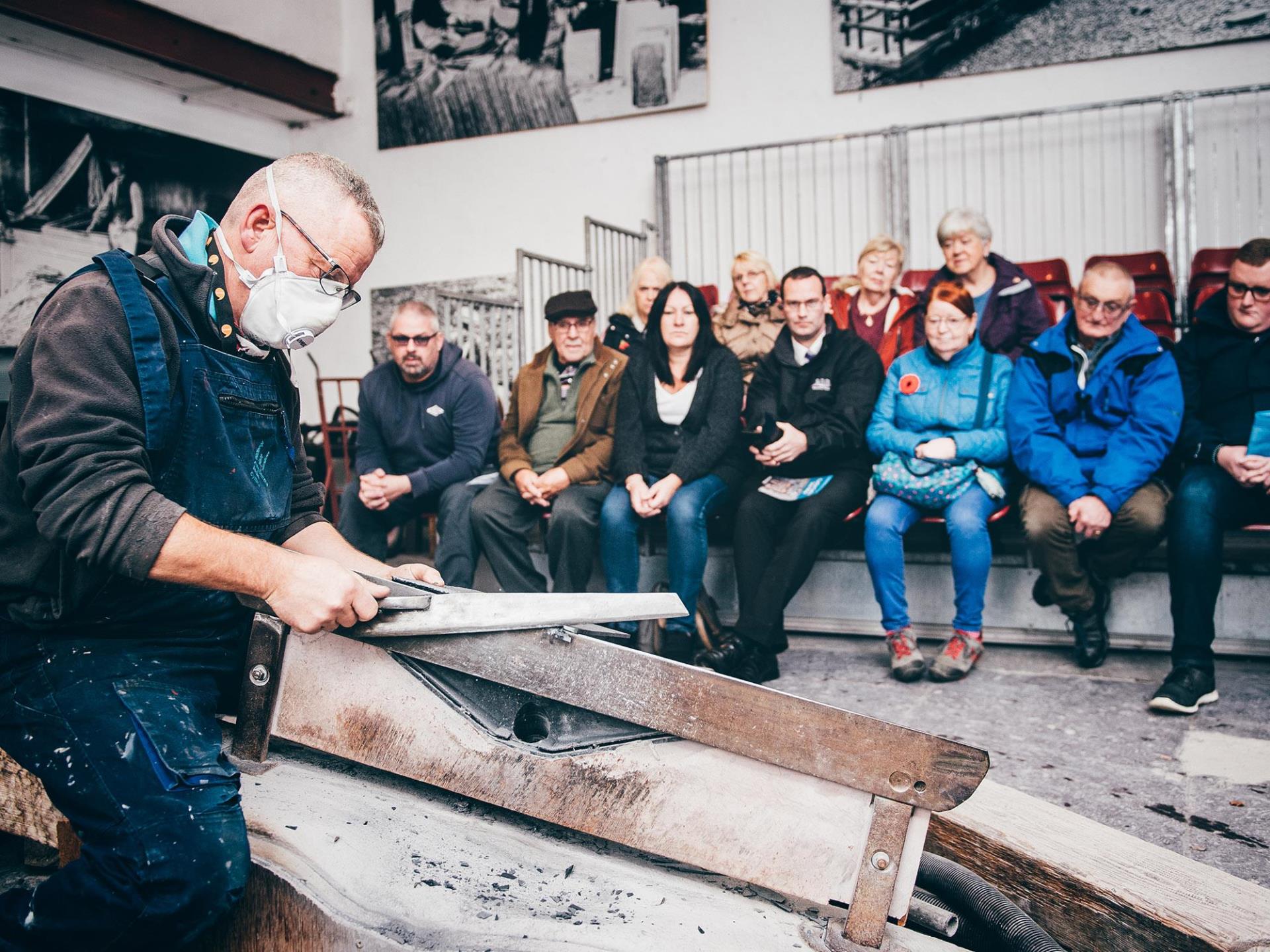 Slate Splitting Demonstration