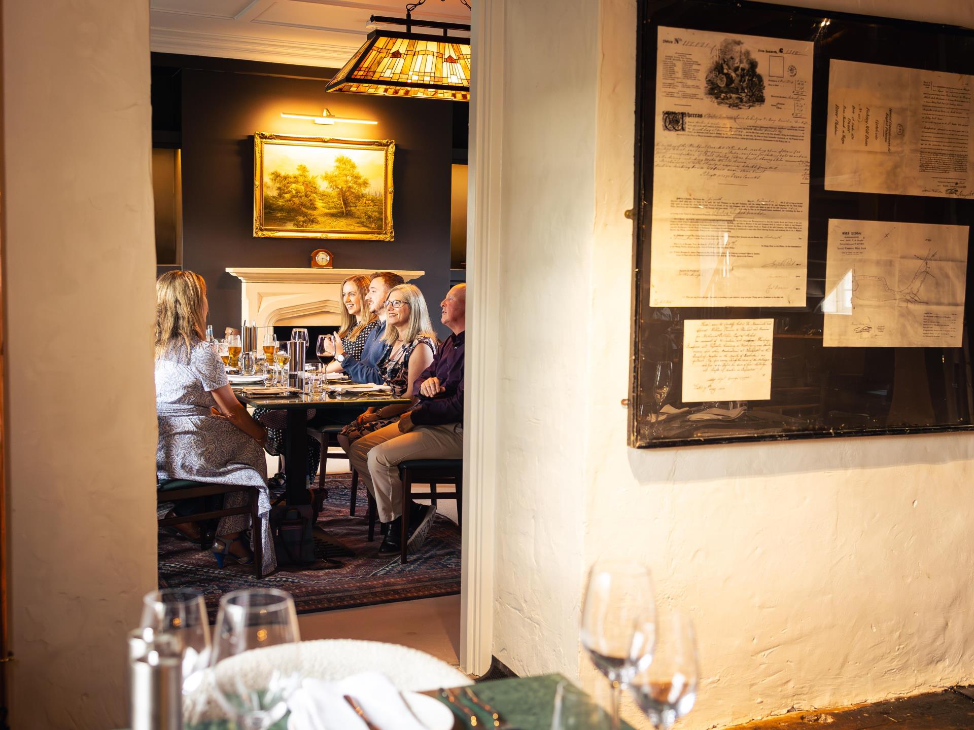 Private dining rooms at Black Pool Mill 