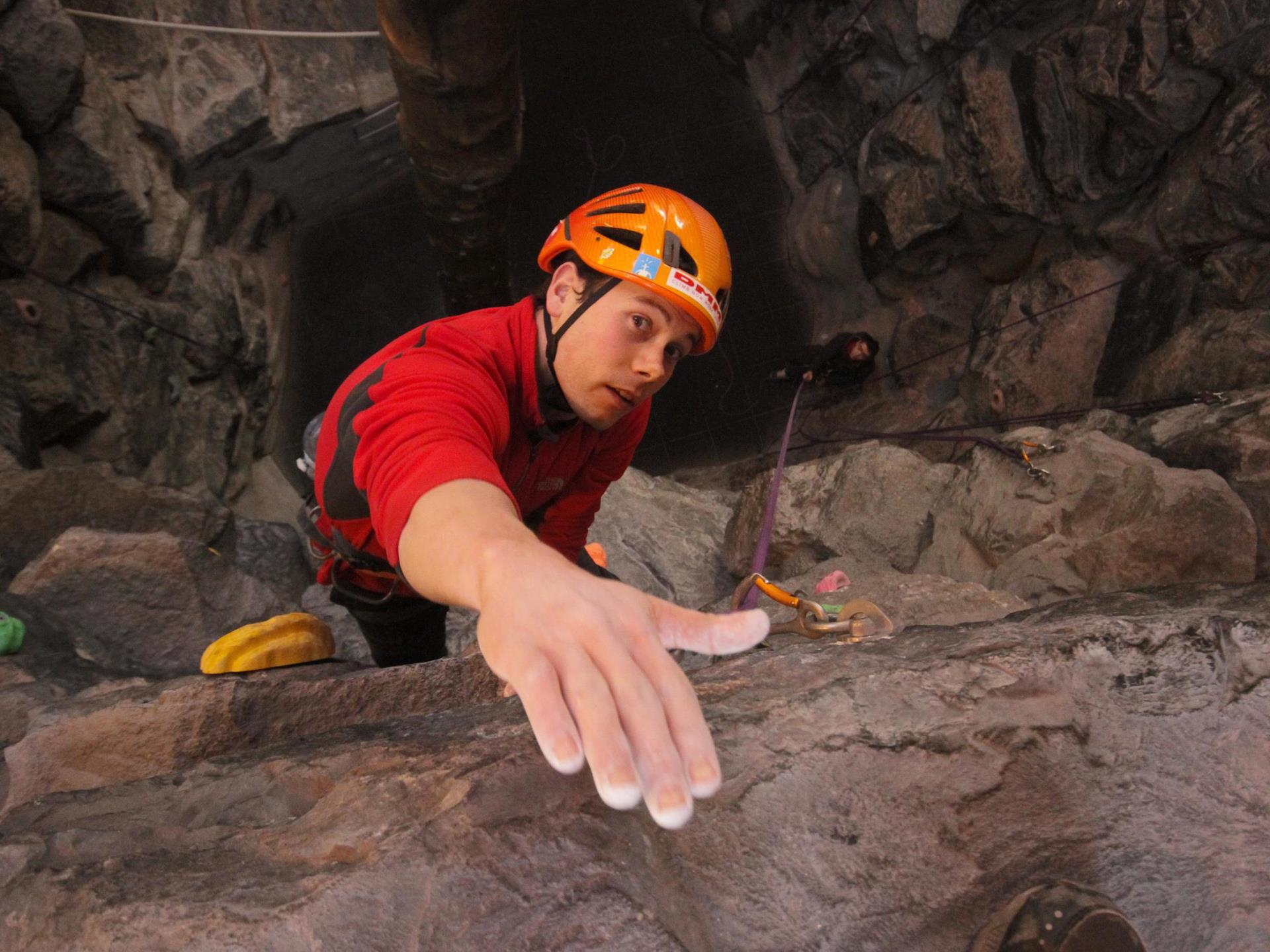 Indoor Natural Rock Climbing