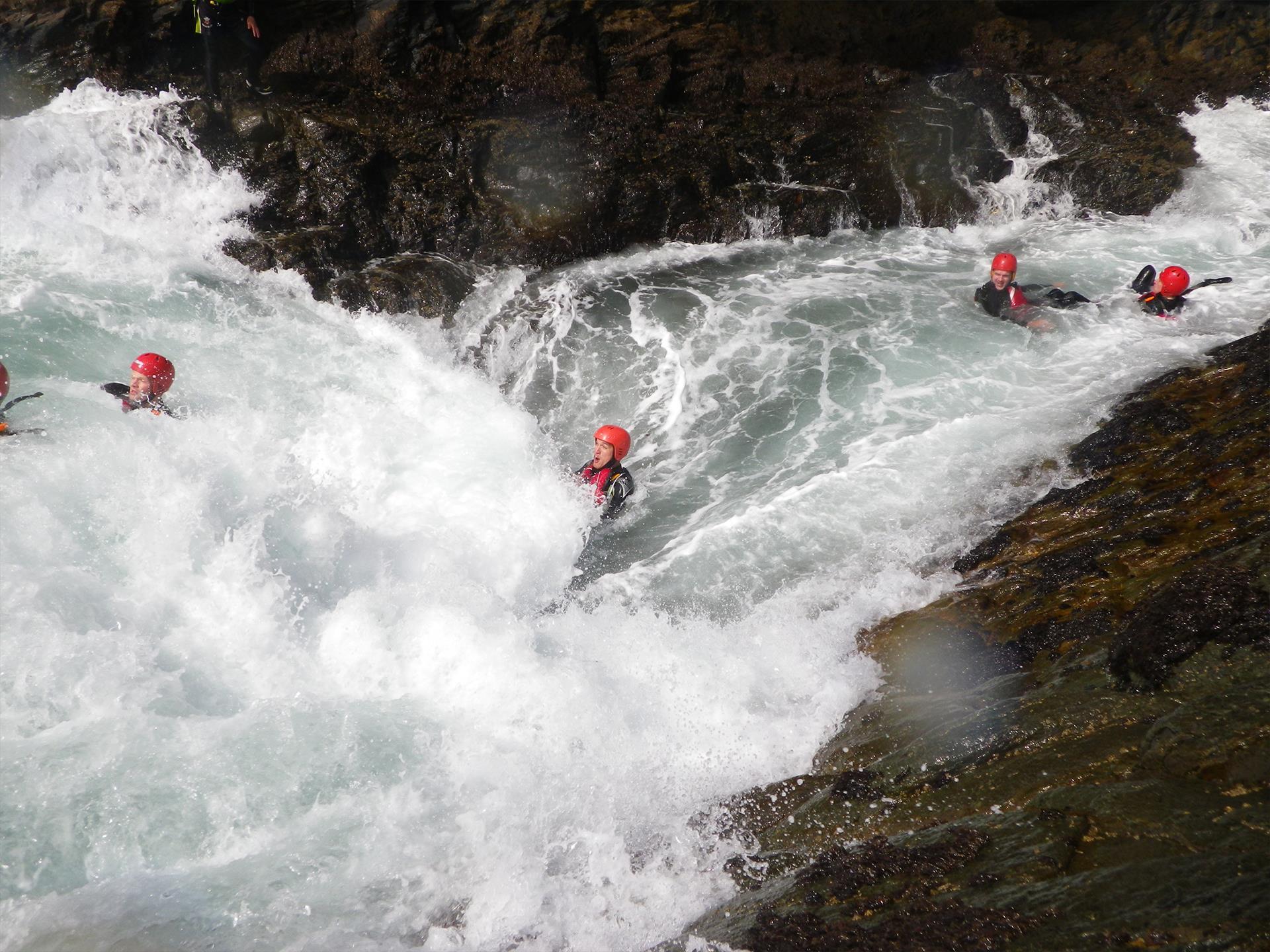 Toilet Flushing Coasteering