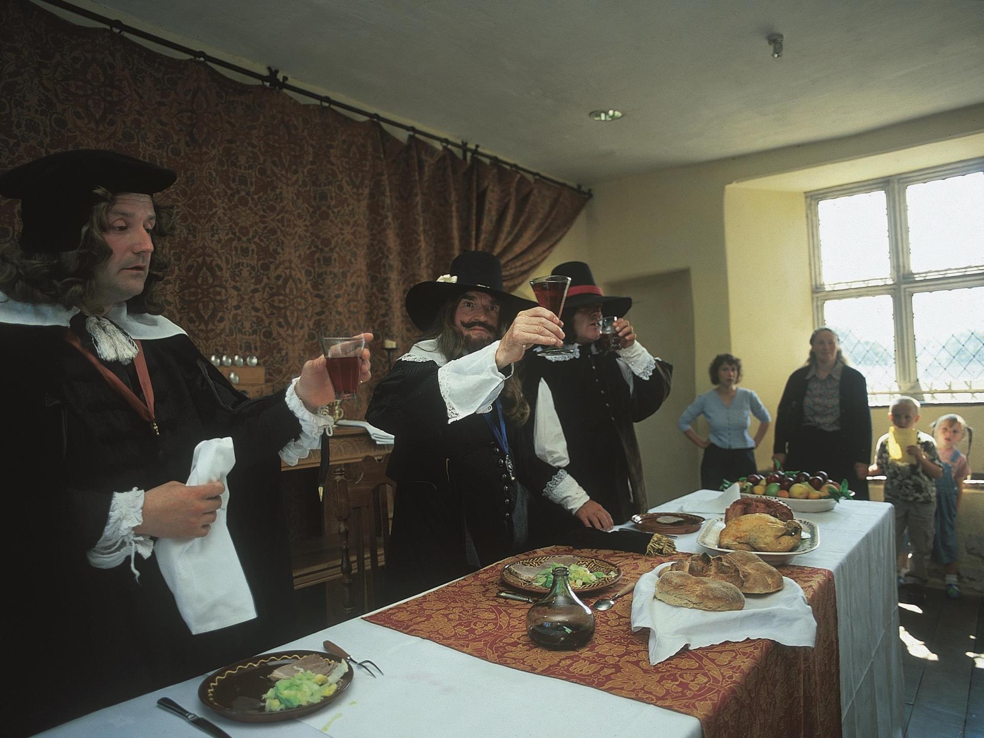 King Charles I visit to Llancaiach Fawr Manor