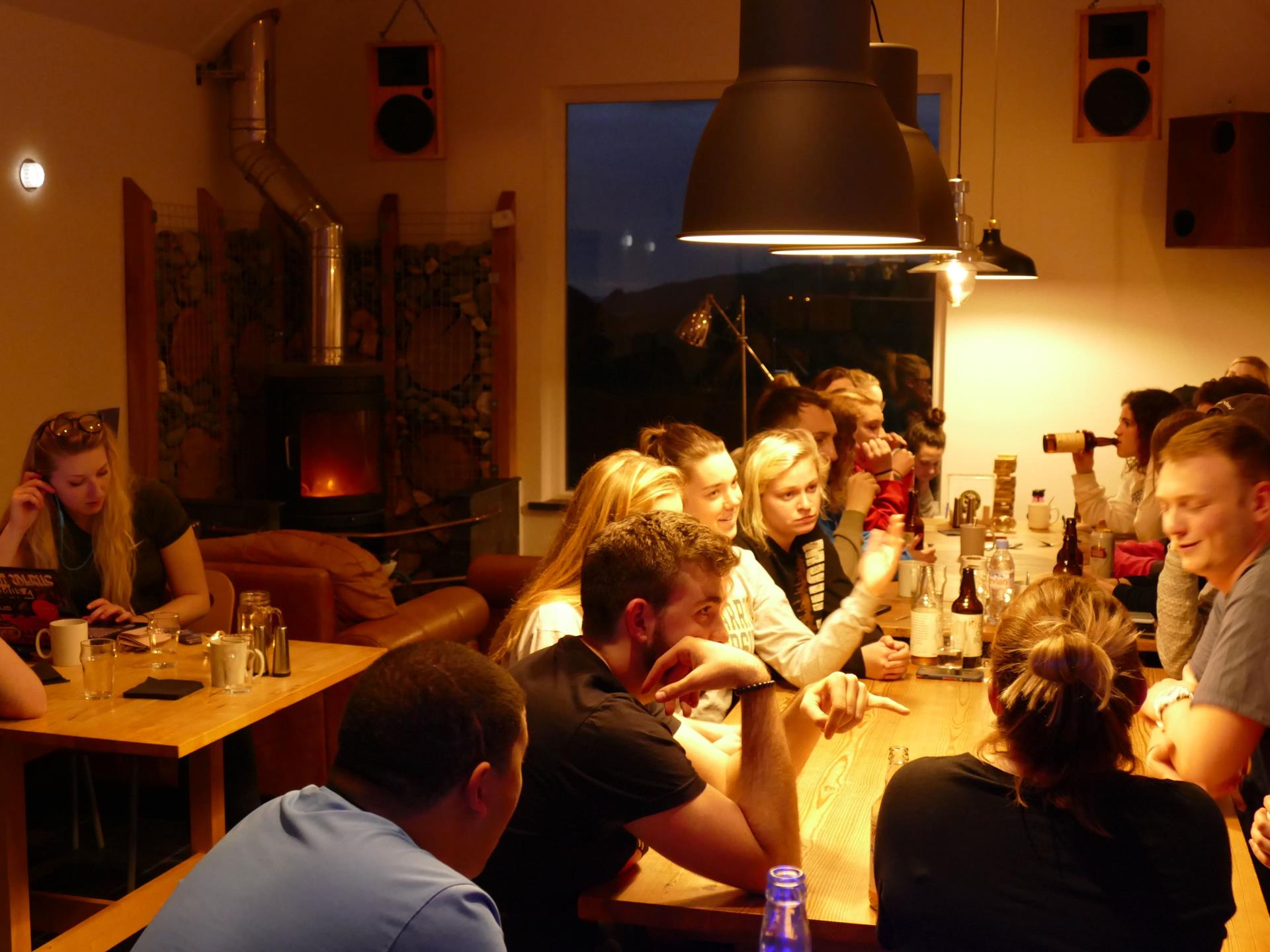 Team building eco lodge accommodation Wales