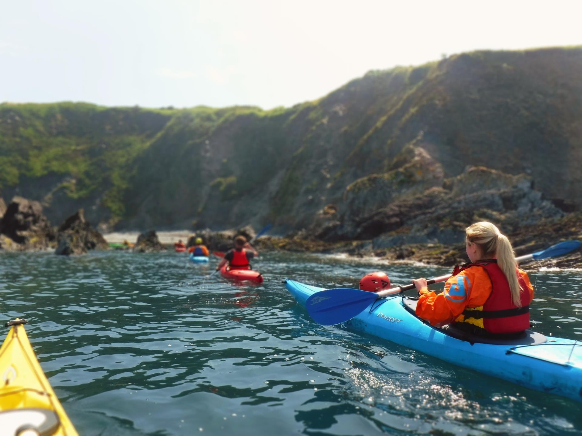 Sea Kayaking around Ramsey Island