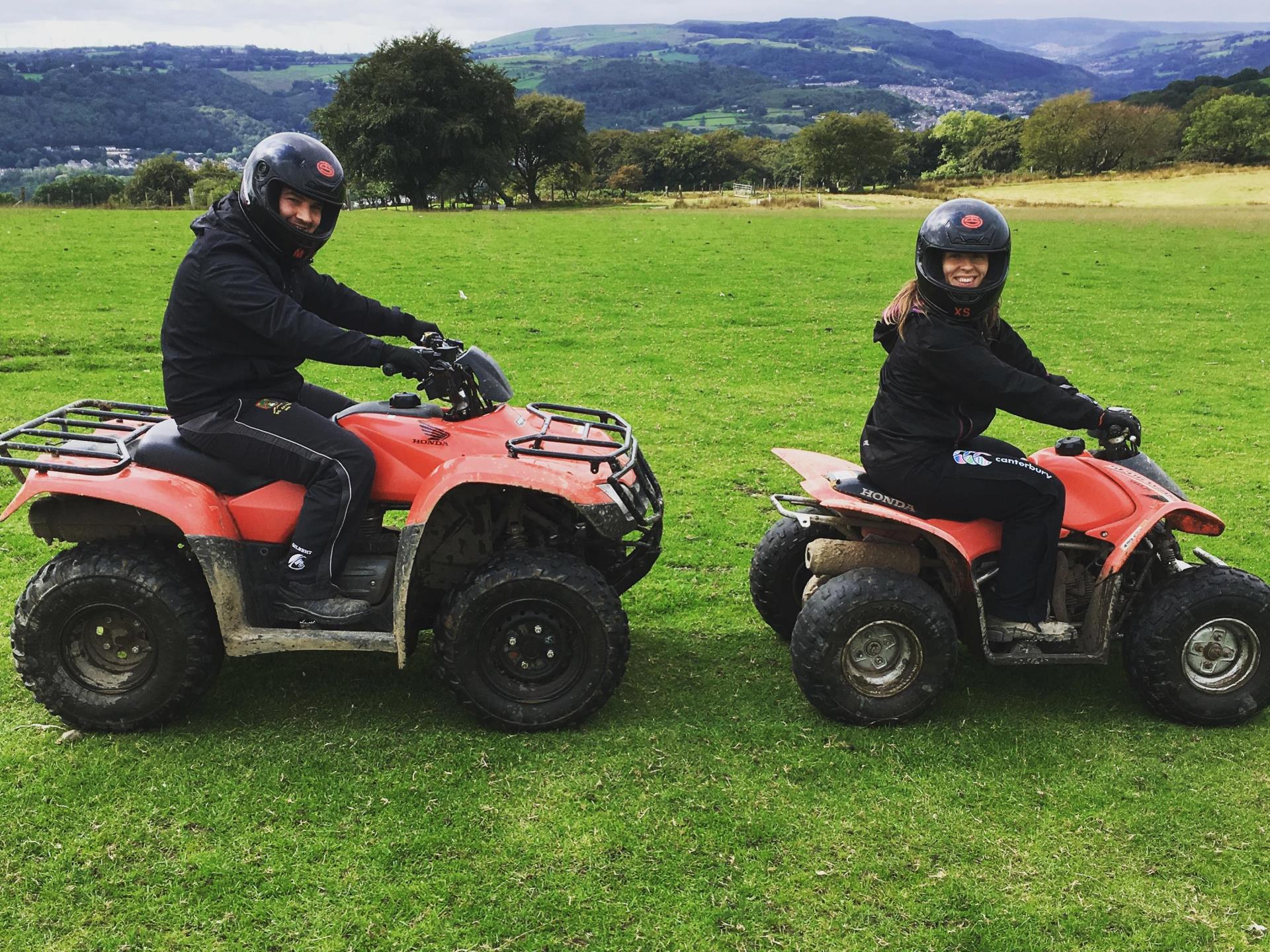 Quad Biking Couple