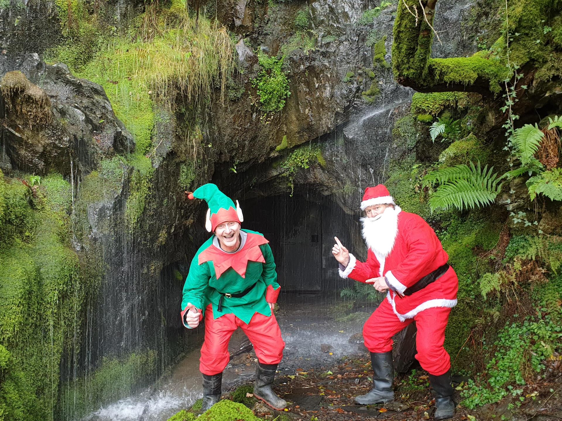 Festive Underground Adventure in Mid Wales