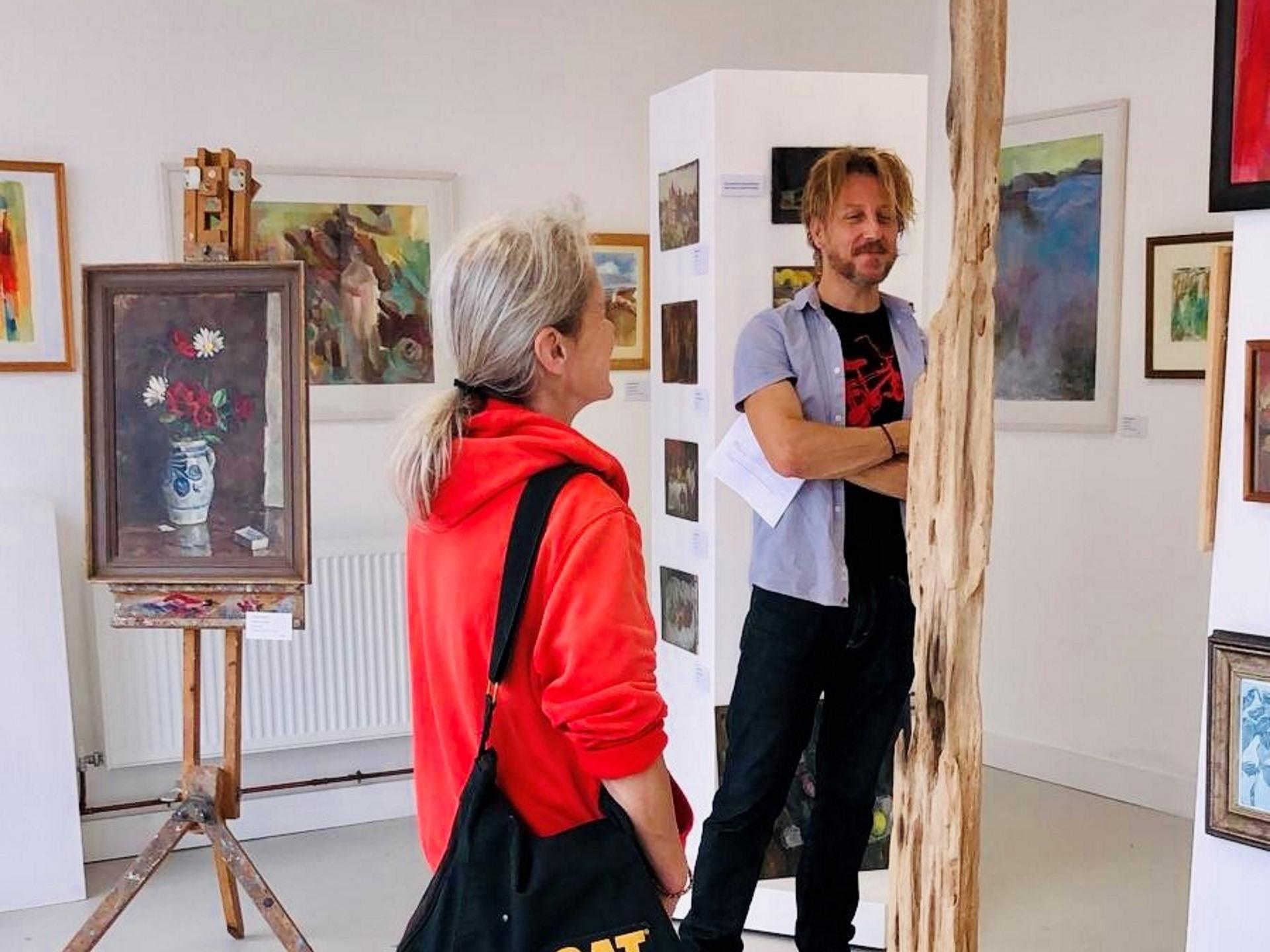 Art lovers enjoy Chepstow's Art