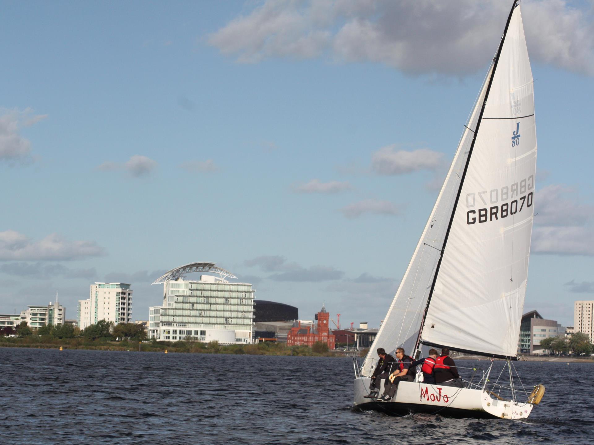 Keelboat Sailing