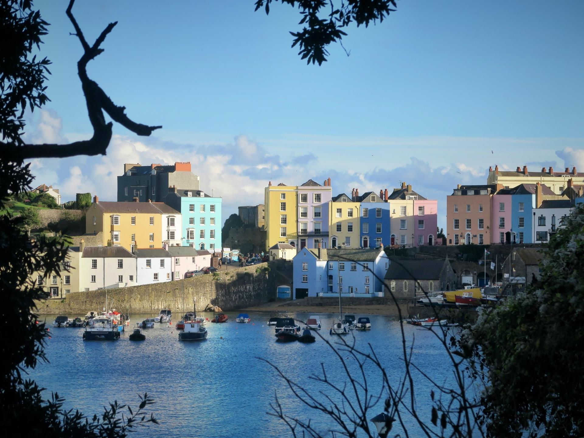 Tenby, Wales Waterfront