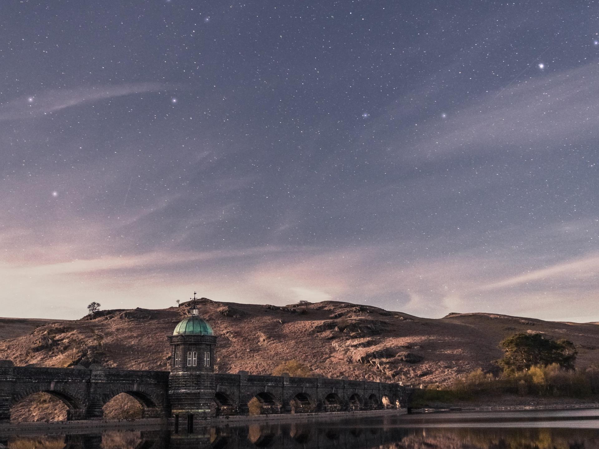 Elan Valley at Dusk, Wales