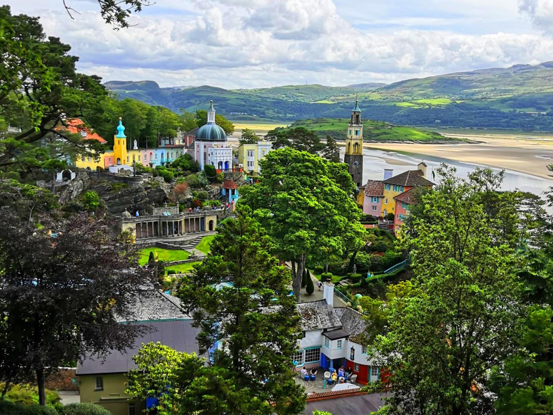 Portmeirion, Gwynedd, North Wales