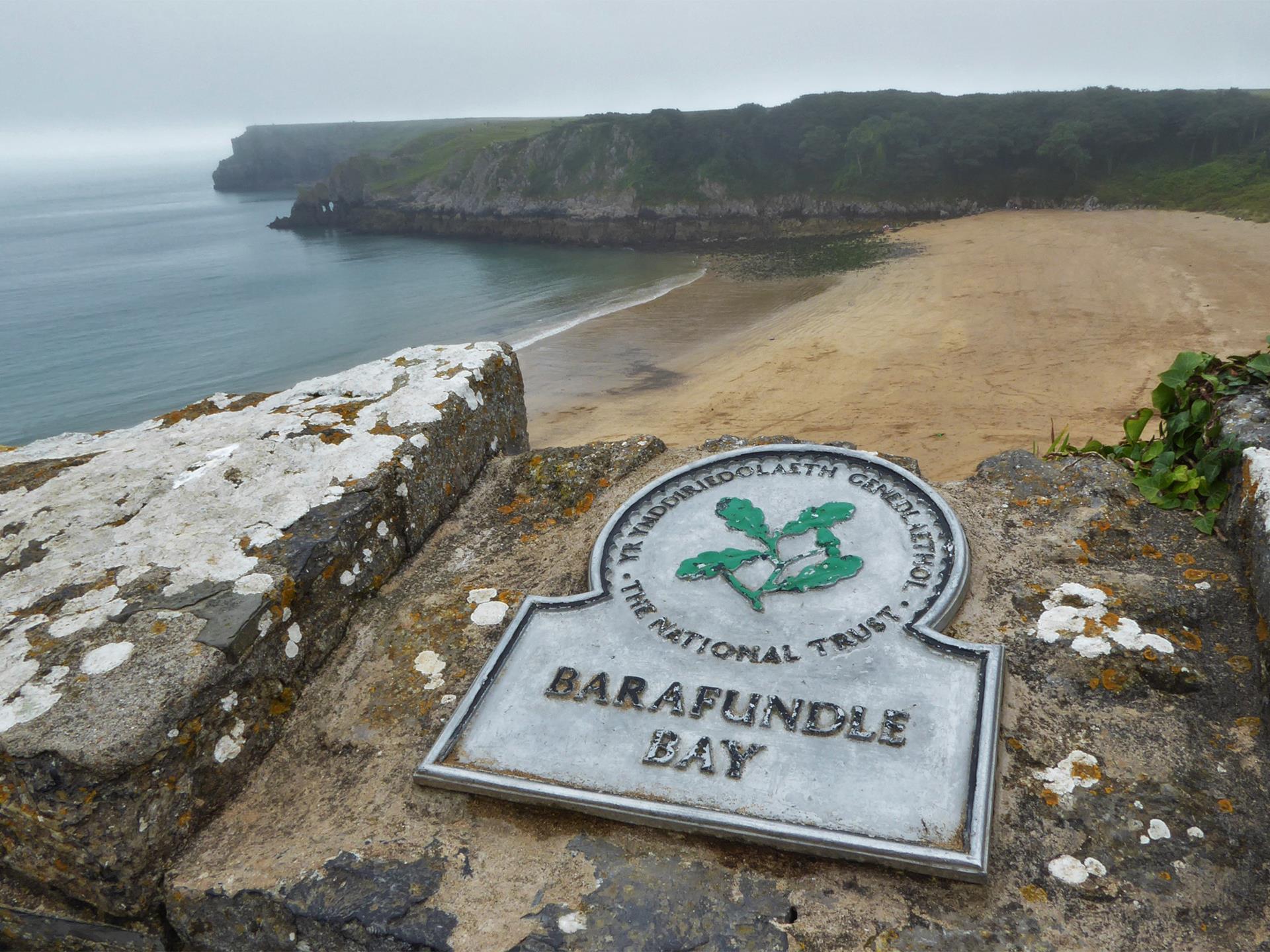 Barafundle Bay Beach, Pembrokeshire, South Wales