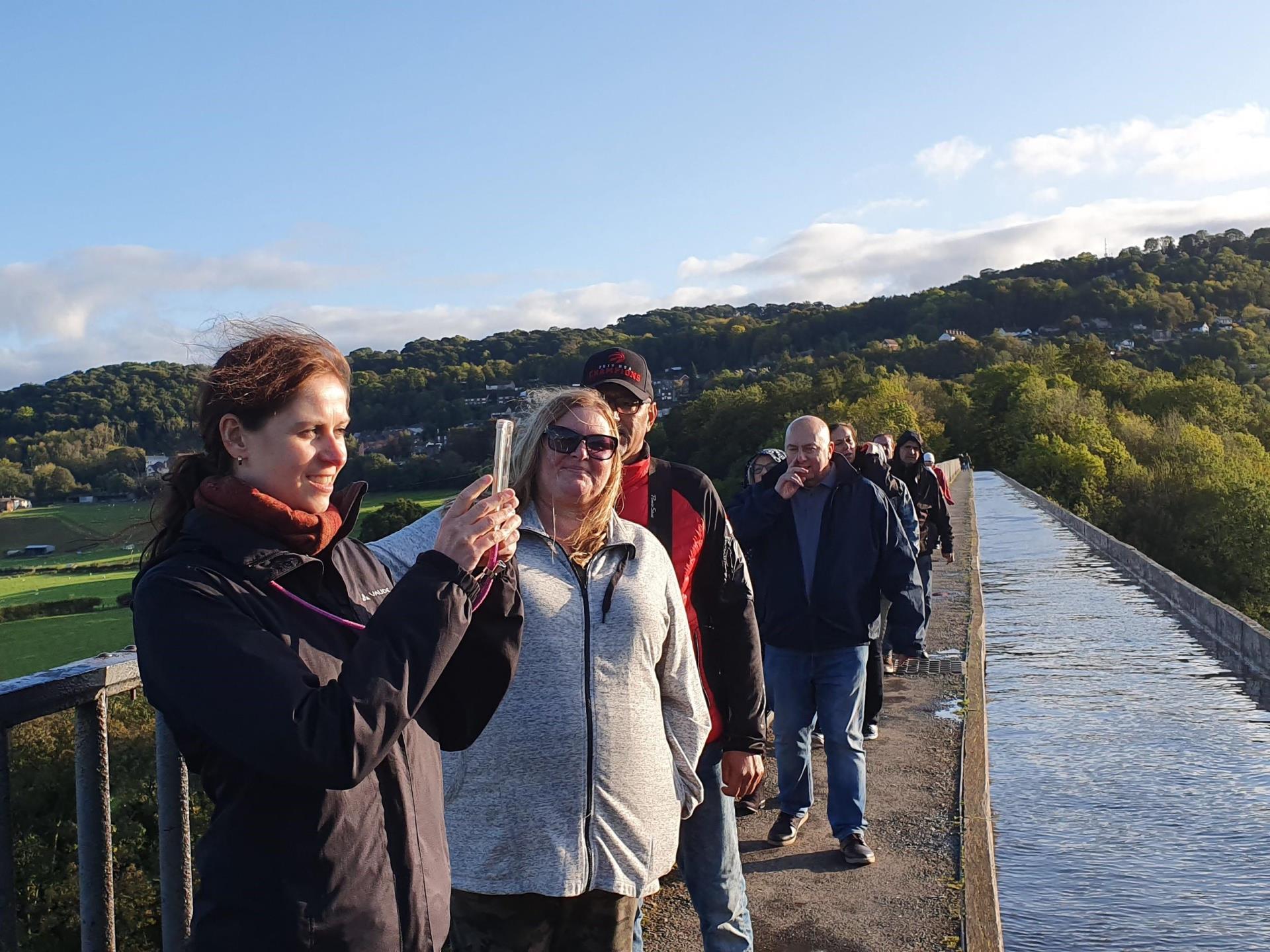 Photos on the Pontcysyllte Aqueduct