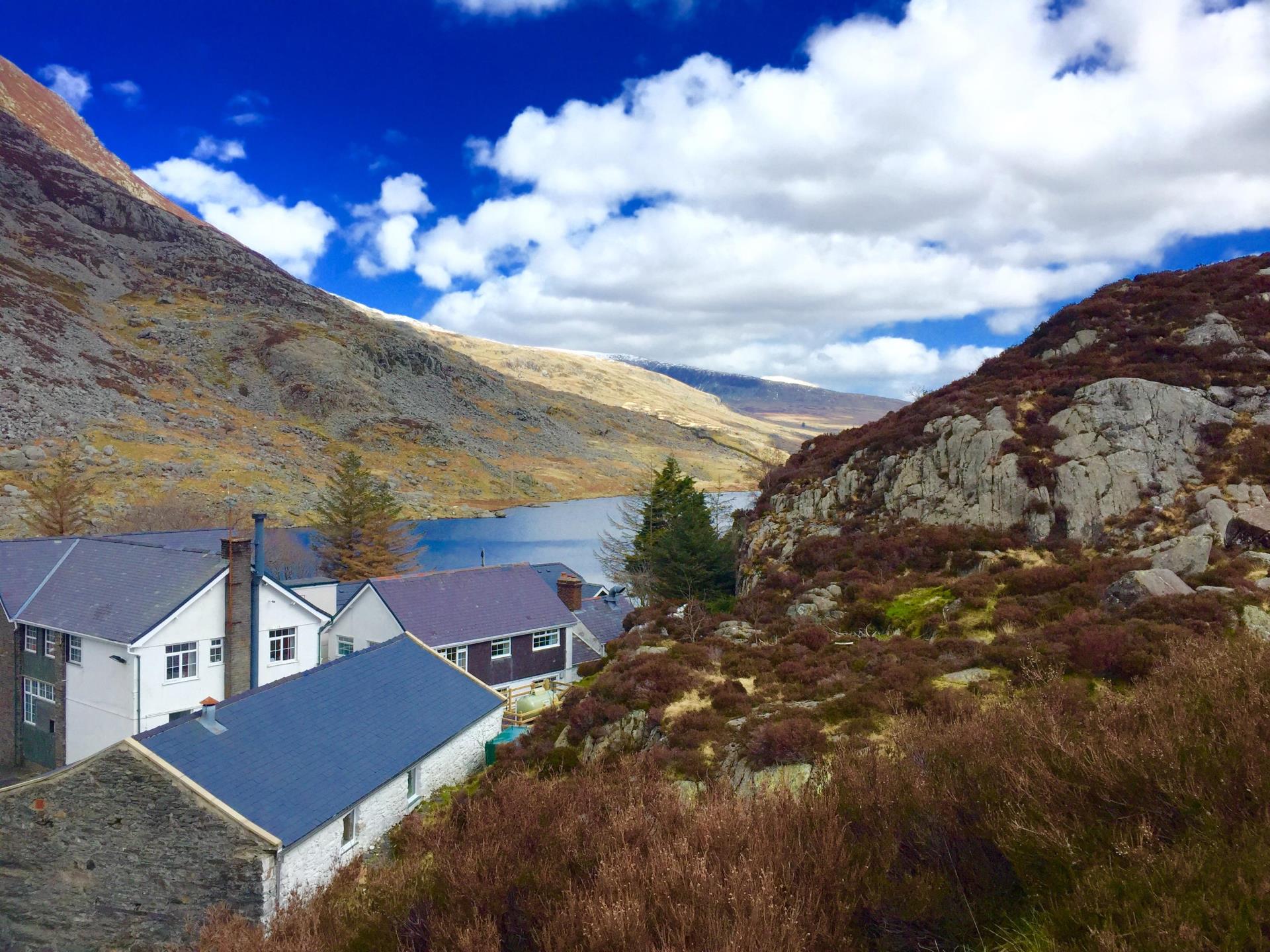 Overlooking Llyn Ogwen