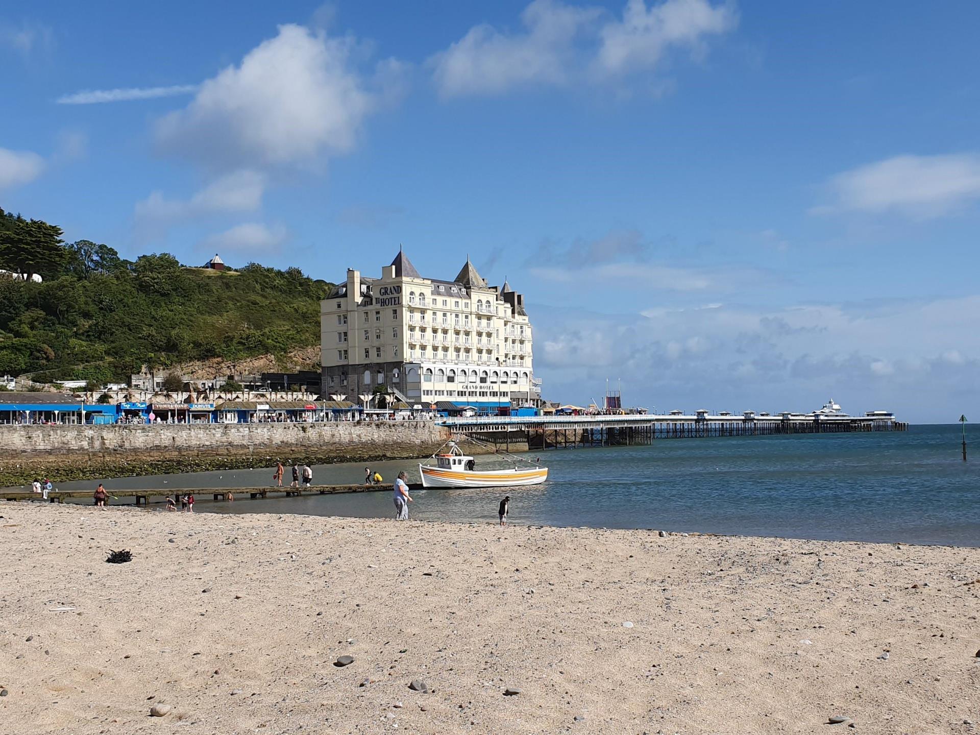 Llandudno Pier and Beach