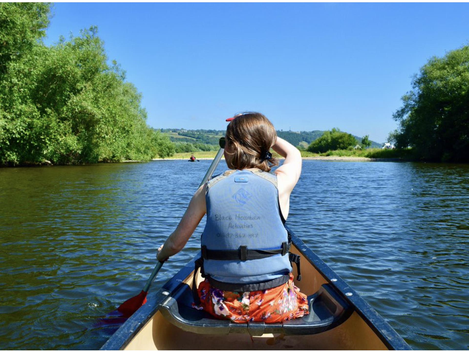 Canoe Hire on the river wye