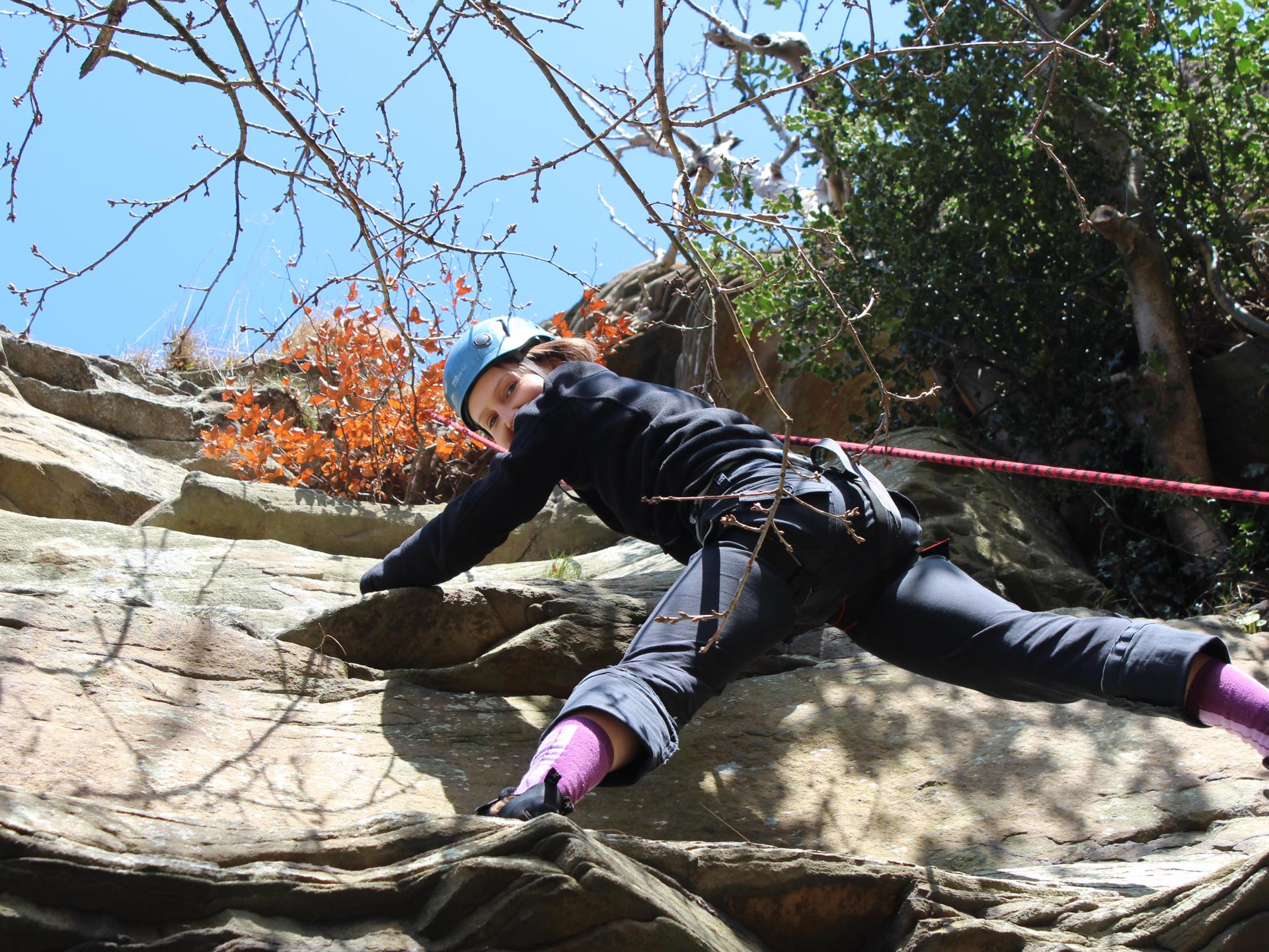 Rock Climbing in the Brecon Beacons