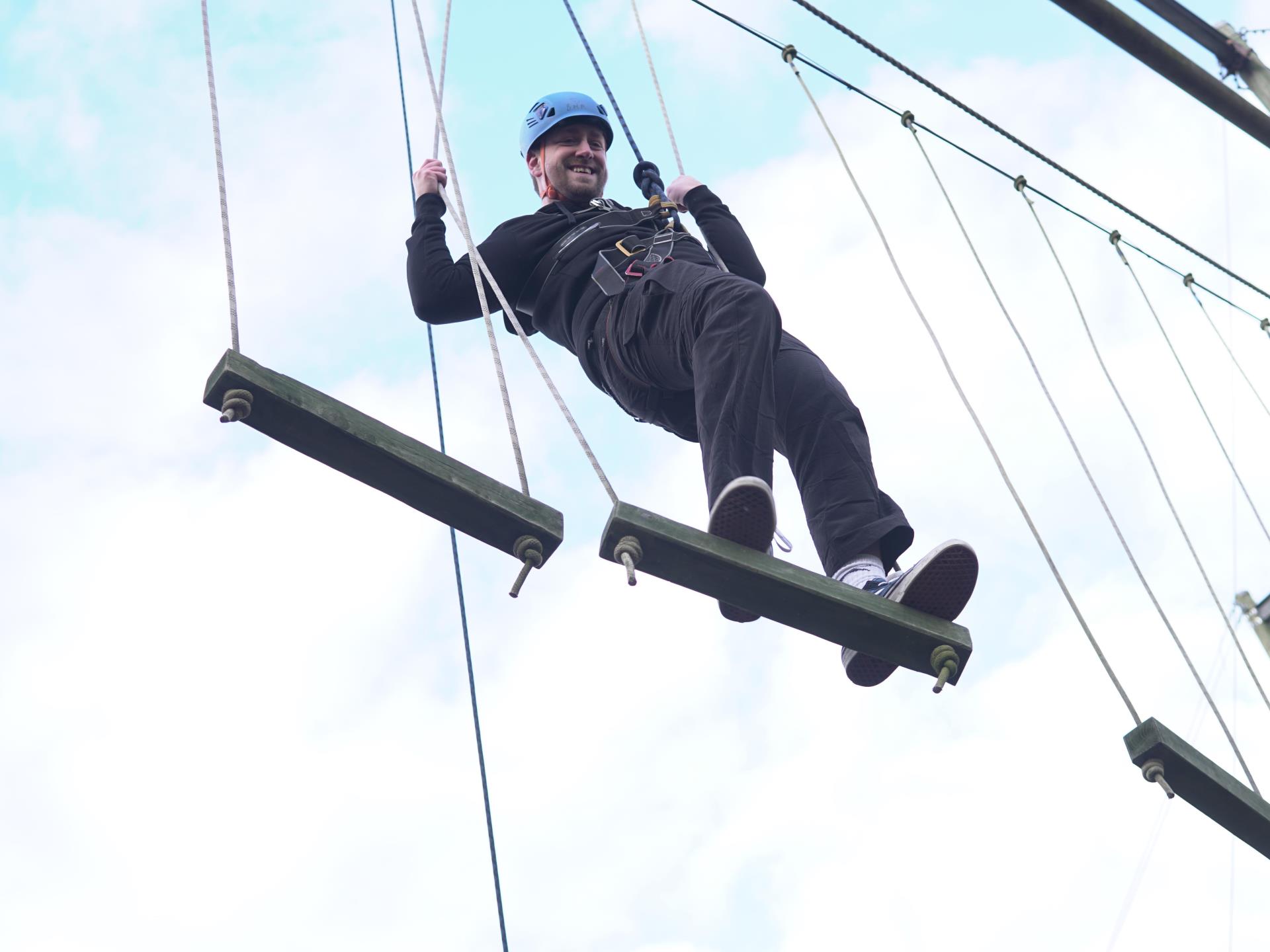 High level Ropes Course