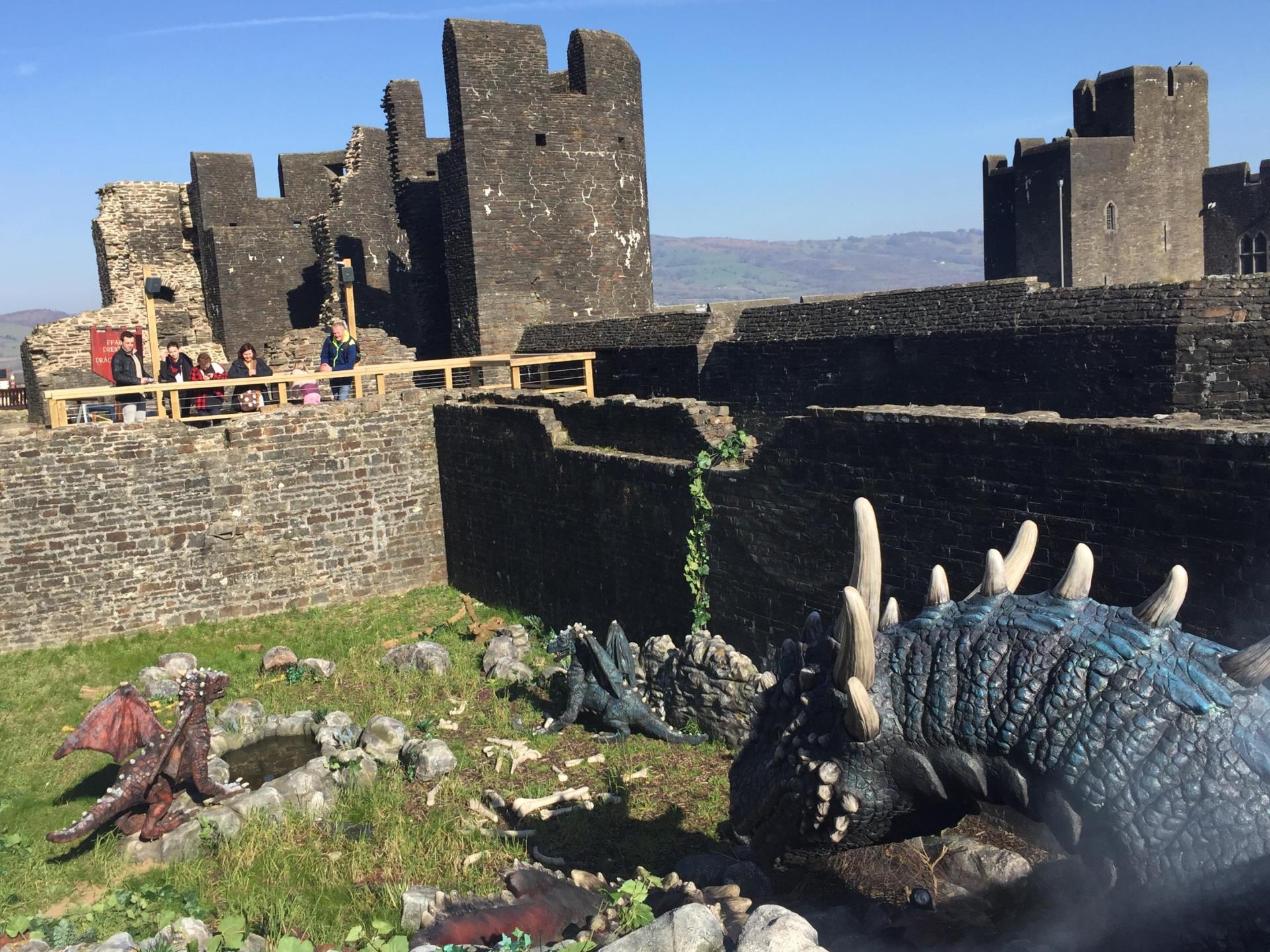 Tour of Caephilly Castle 