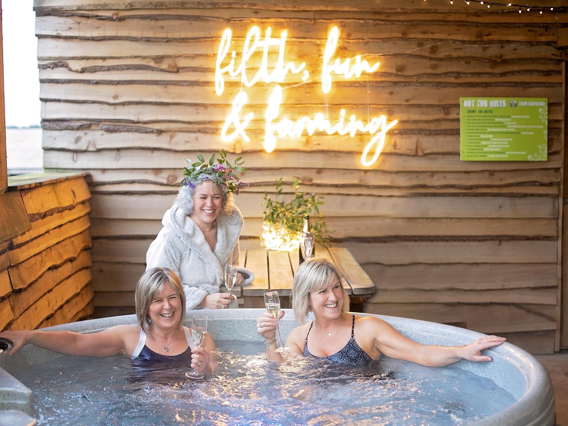 Hen Parties and Hot Tub!