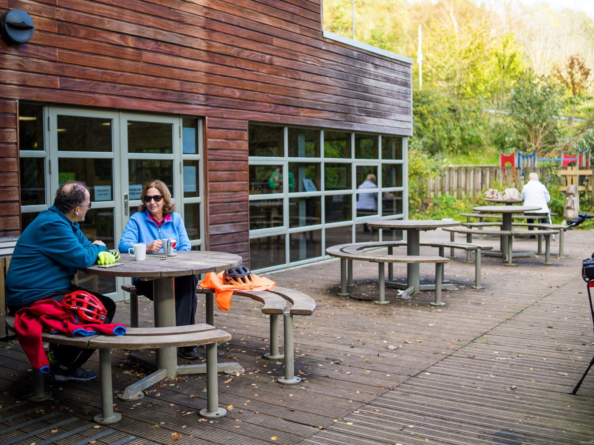 Raven's Cafe at Cwmcarn Forest Visitor Centre