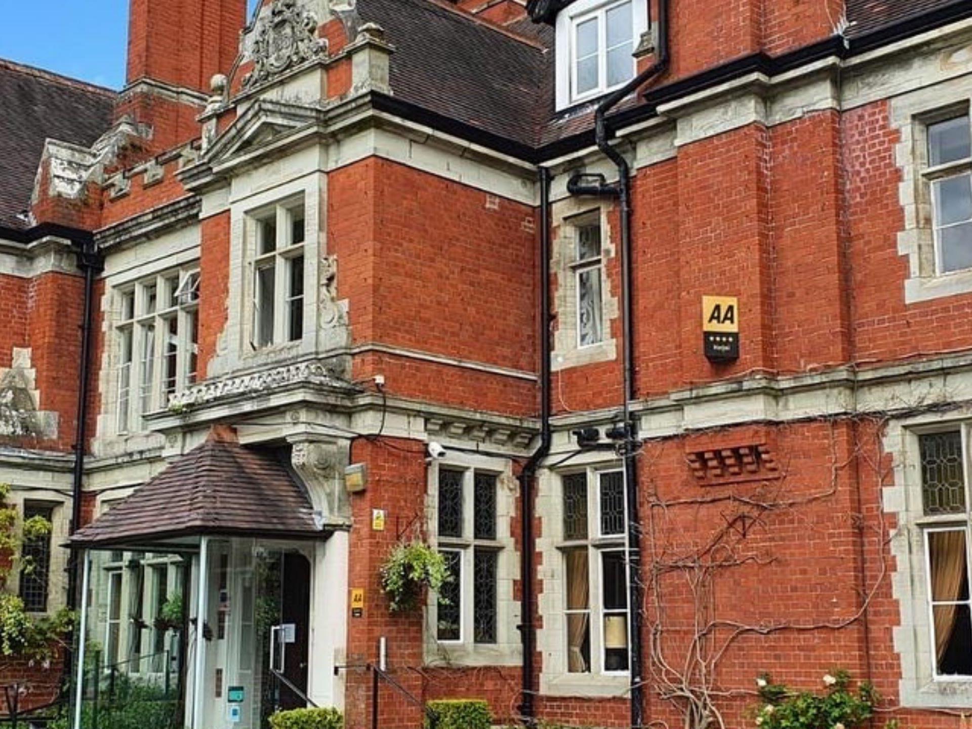 Frontage of Coed-y-Mwstwr