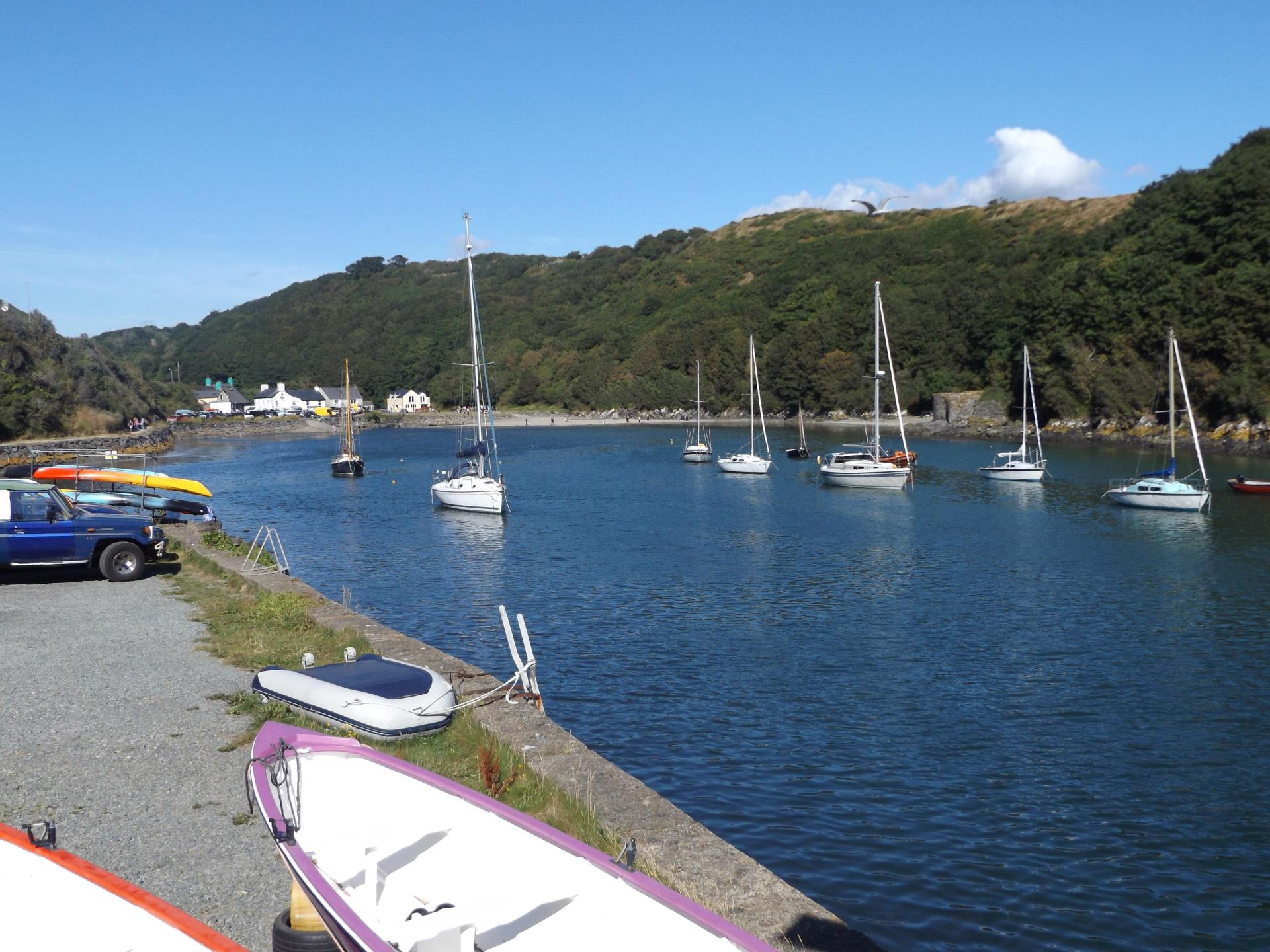 Solva Harbour and Yachts