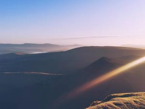 Sunrise in the Brecon Beacons