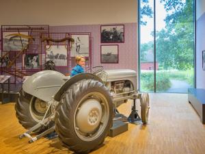 Tractor in gallery