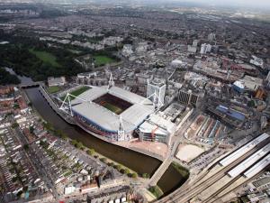 Principality Stadium Aerial