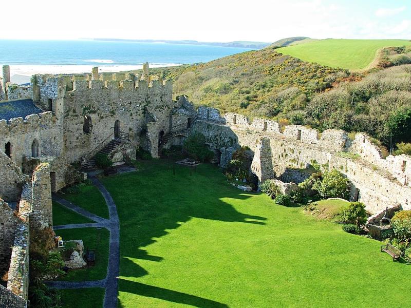 Manorbier Castle | VisitWales