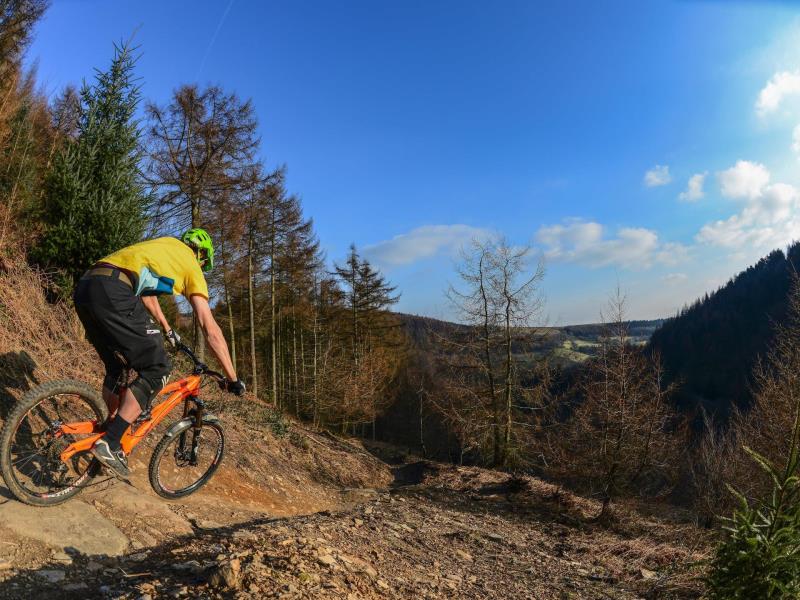 CwmCarn Forest mountain bike trails VisitWales