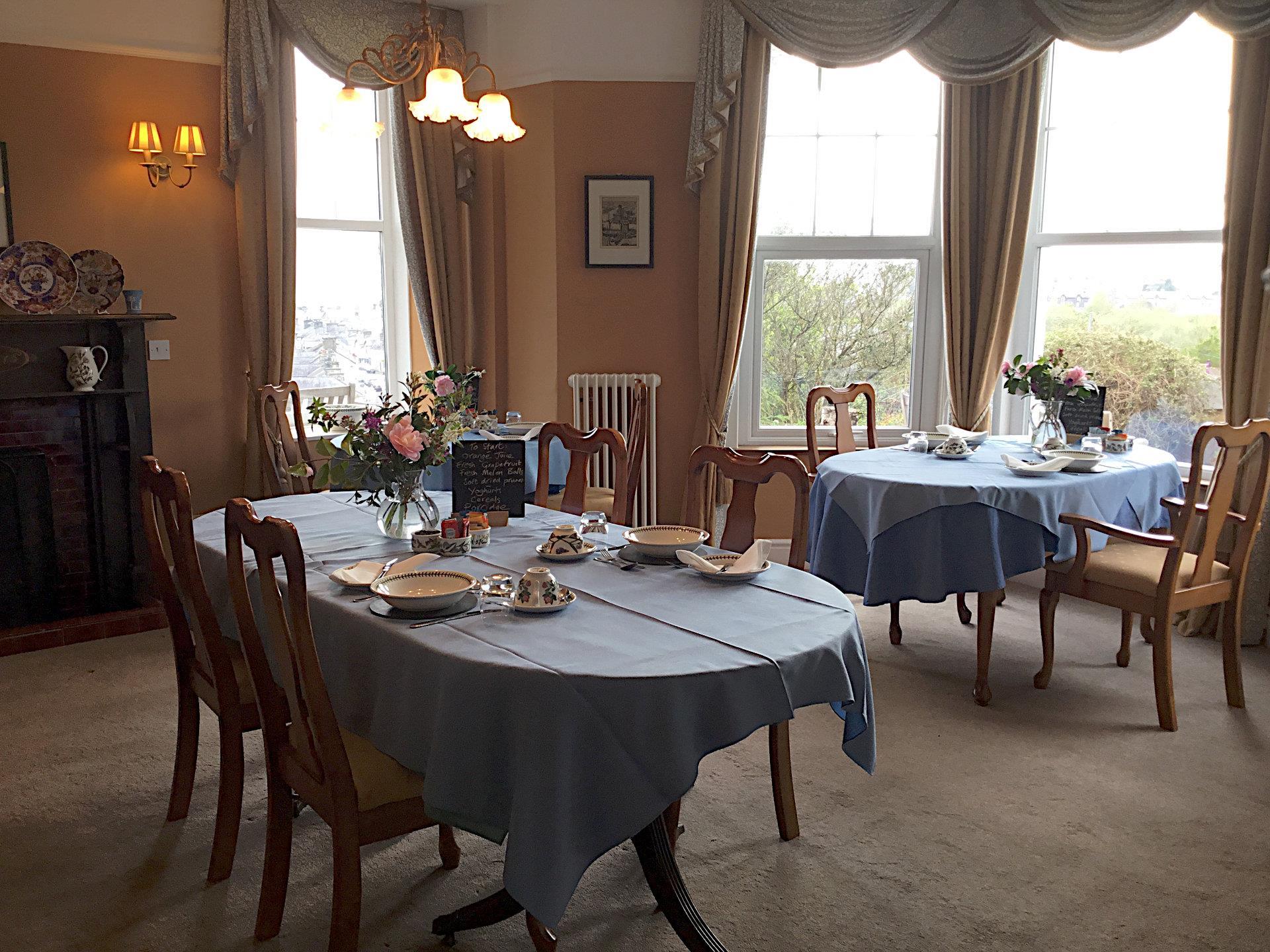 The dining room at Wenallt
