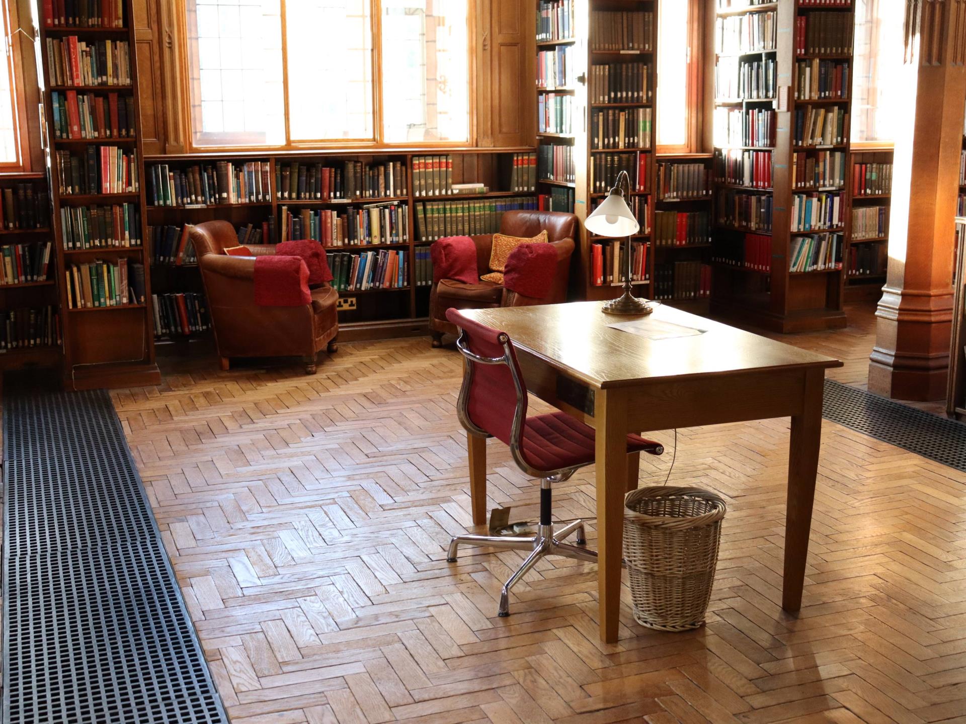 A Desk in the Reading Rooms